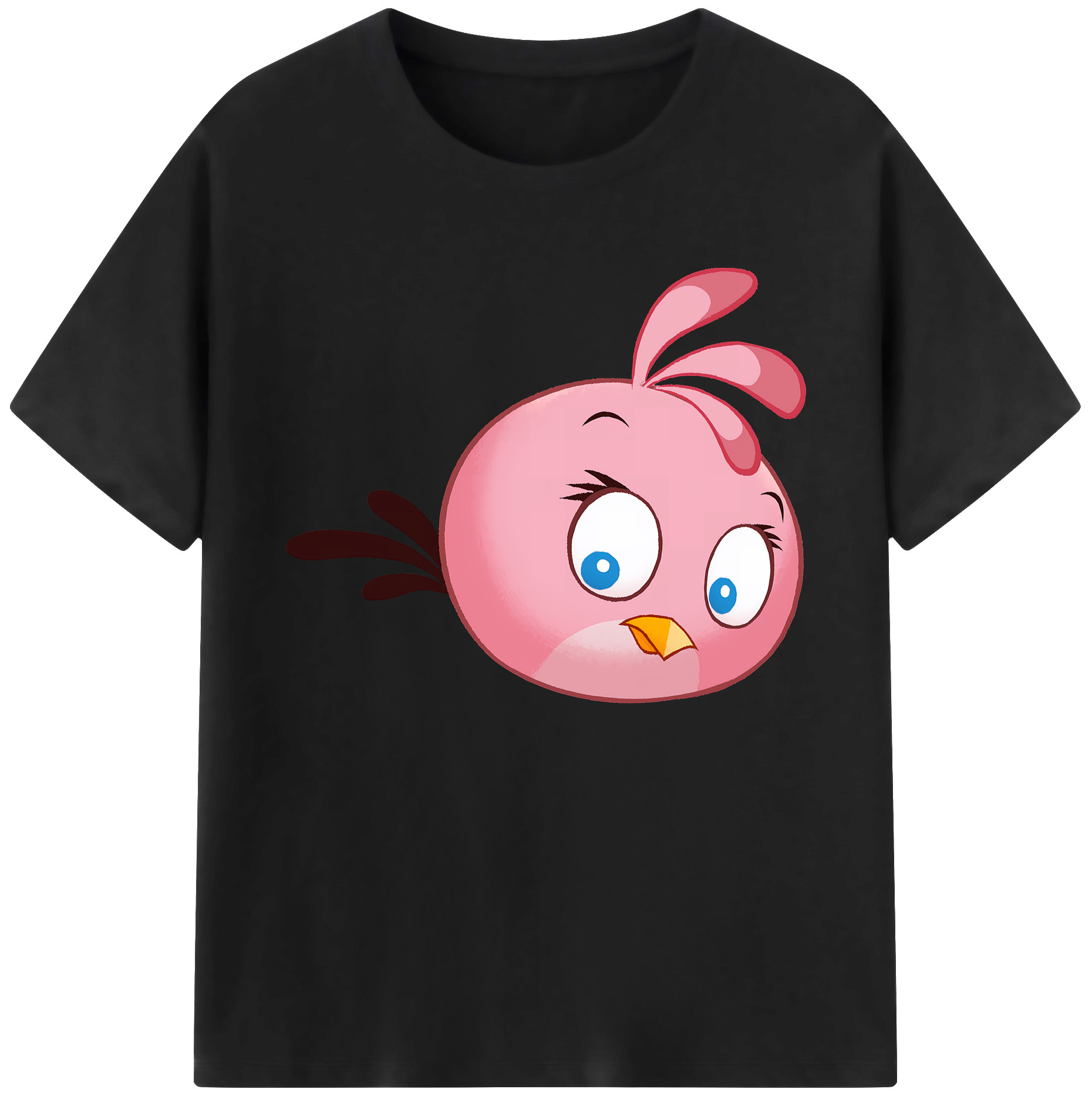 （画像用） Angry Birds アングリーバード 綿100％ メンズ半袖Tシャツ｜肌触りやわらか＆通気性