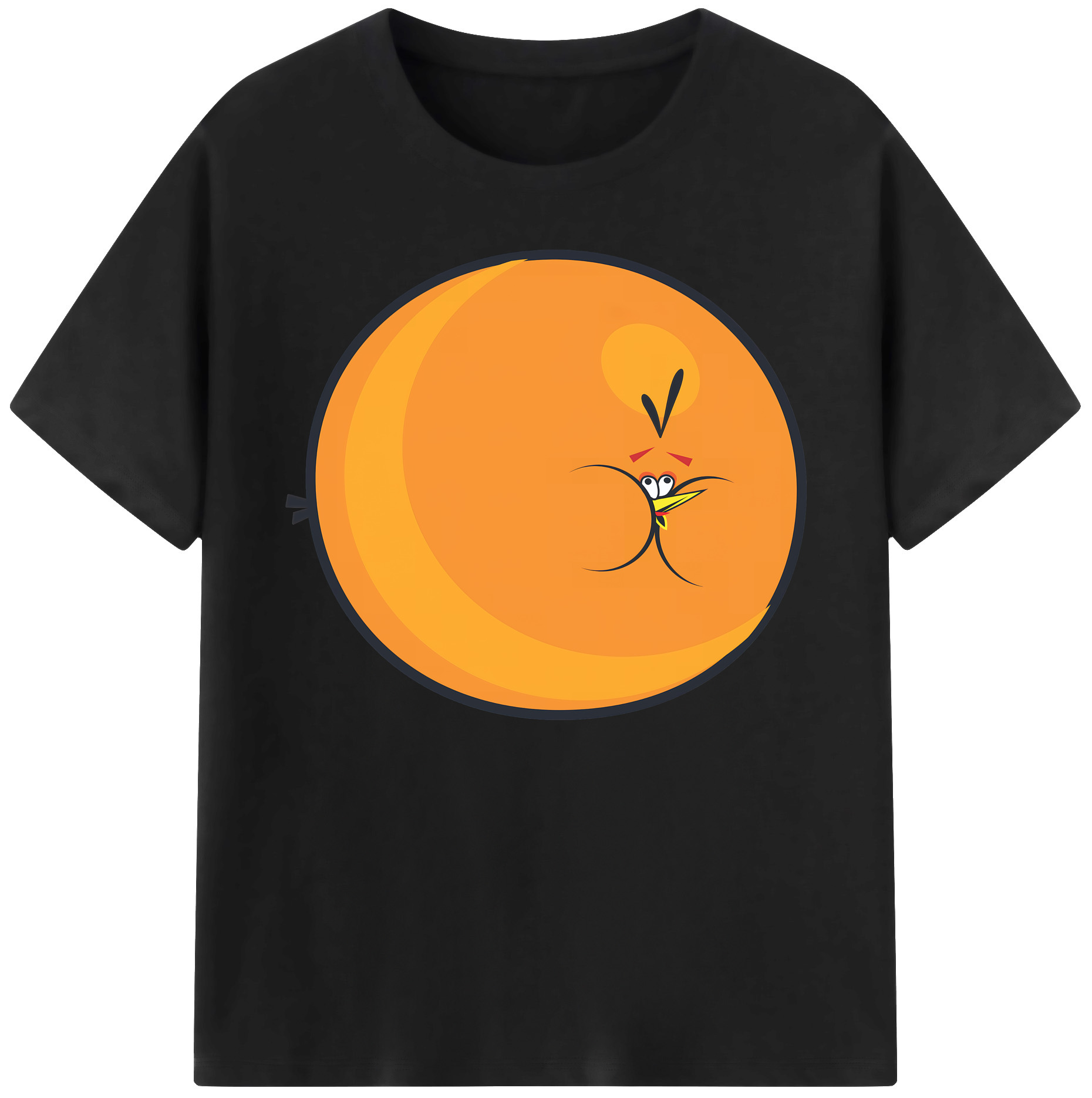 （画像用） Angry Birds アングリーバード 綿100％ メンズ半袖Tシャツ｜肌触りやわらか＆通気性