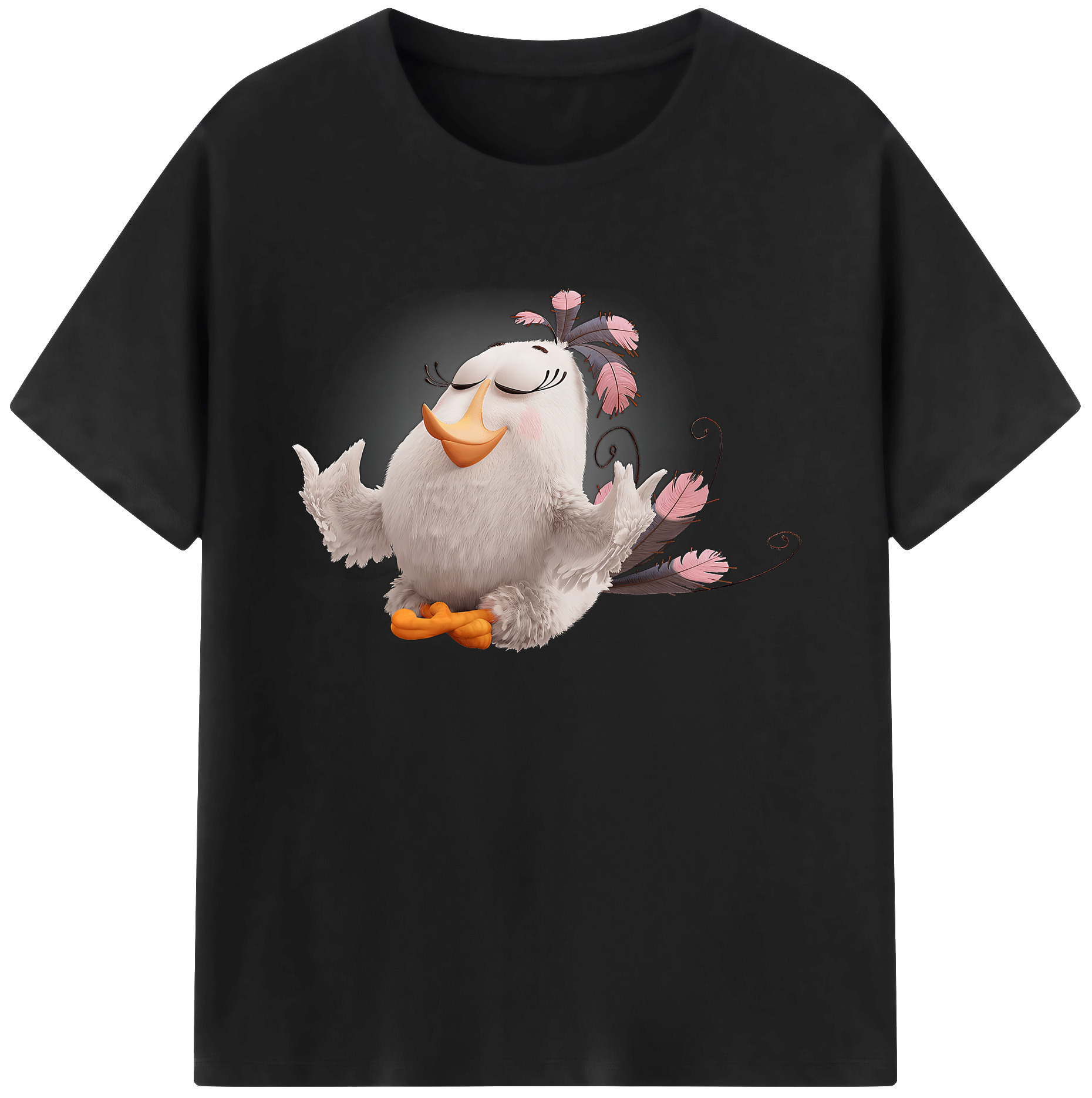 （画像用） Angry Birds アングリーバード 綿100％ メンズ半袖Tシャツ｜肌触りやわらか＆通気性