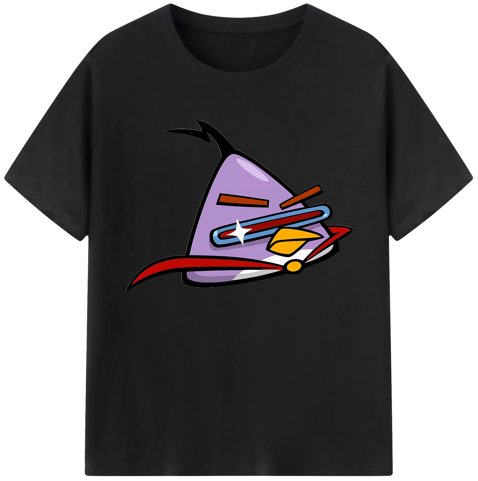 （画像用） Angry Birds アングリーバード 綿100％ メンズ半袖Tシャツ｜肌触りやわらか＆通気性