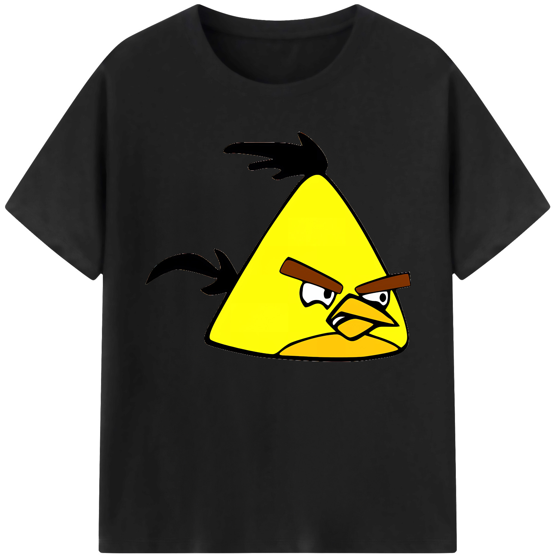 （画像用） Angry Birds アングリーバード 綿100％ メンズ半袖Tシャツ｜肌触りやわらか＆通気性