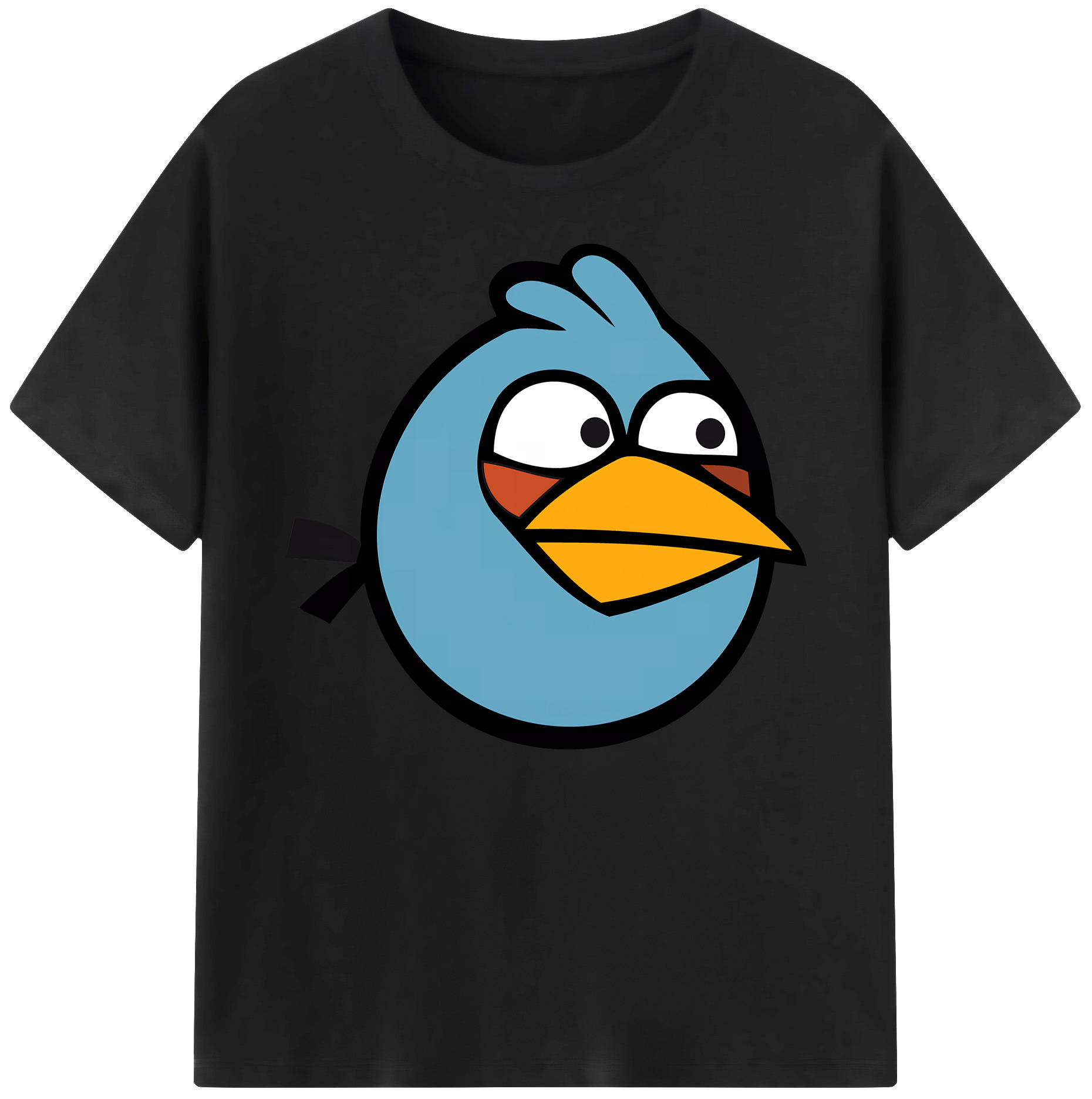 （画像用） Angry Birds アングリーバード 綿100％ メンズ半袖Tシャツ｜肌触りやわらか＆通気性