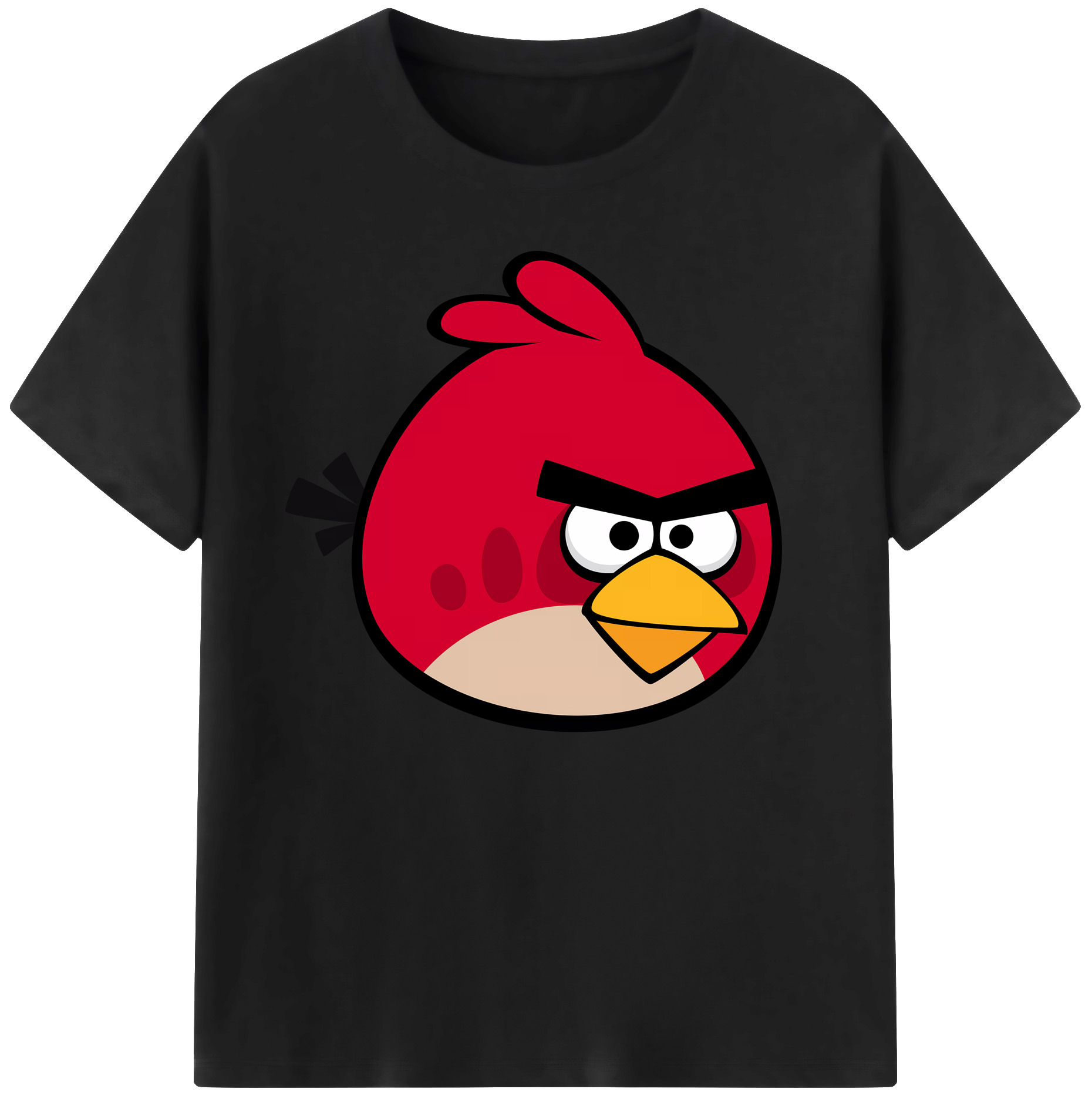（画像用） Angry Birds アングリーバード 綿100％ メンズ半袖Tシャツ｜肌触りやわらか＆通気性