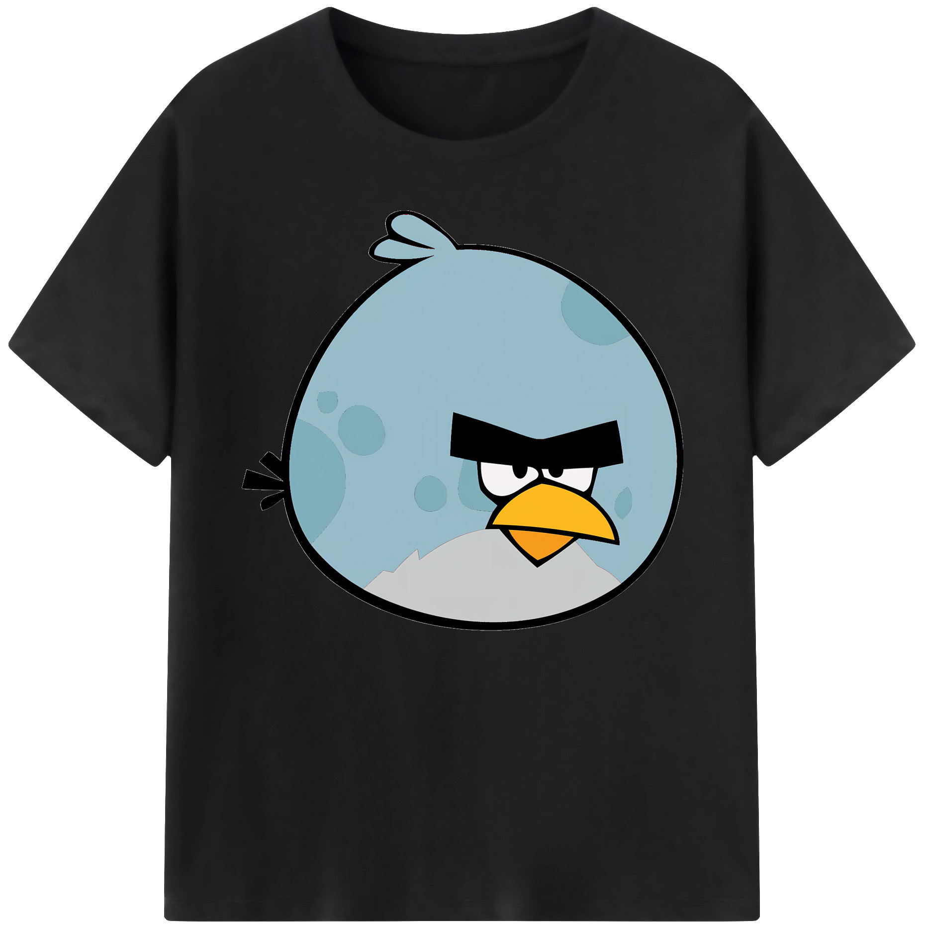 （画像用） Angry Birds アングリーバード 綿100％ メンズ半袖Tシャツ｜肌触りやわらか＆通気性