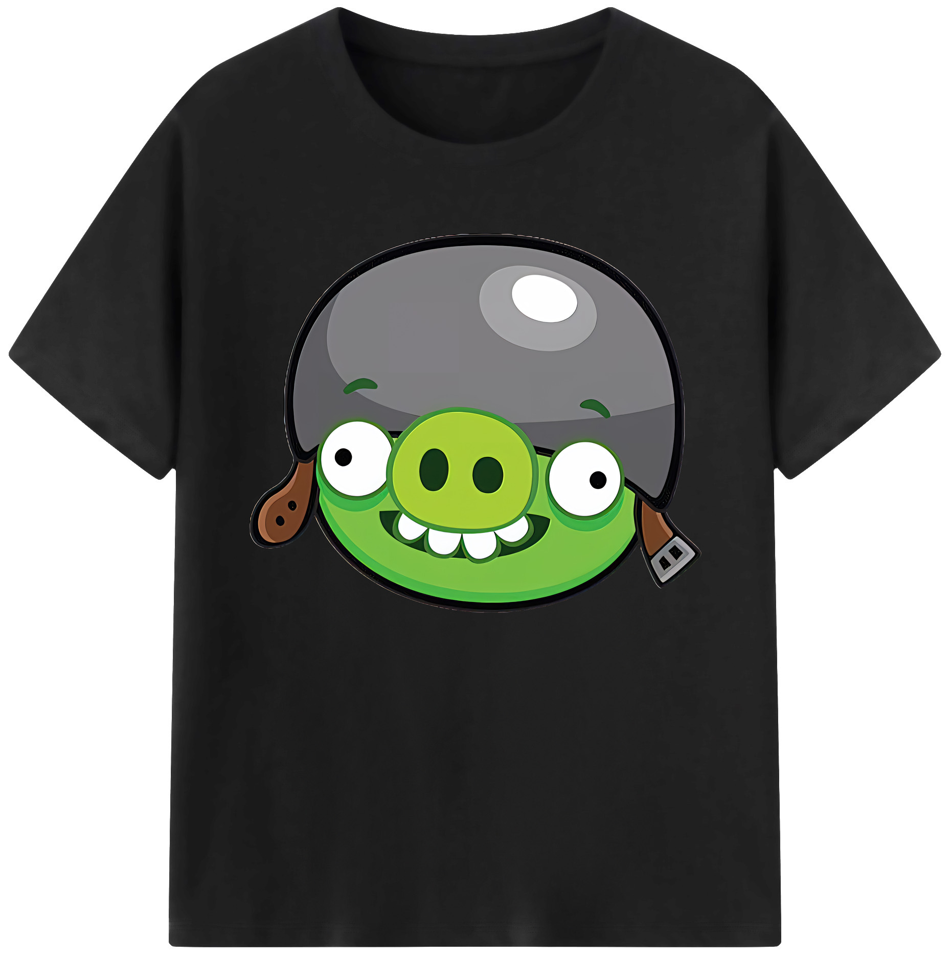（画像用） Angry Birds アングリーバード 綿100％ メンズ半袖Tシャツ｜肌触りやわらか＆通気性