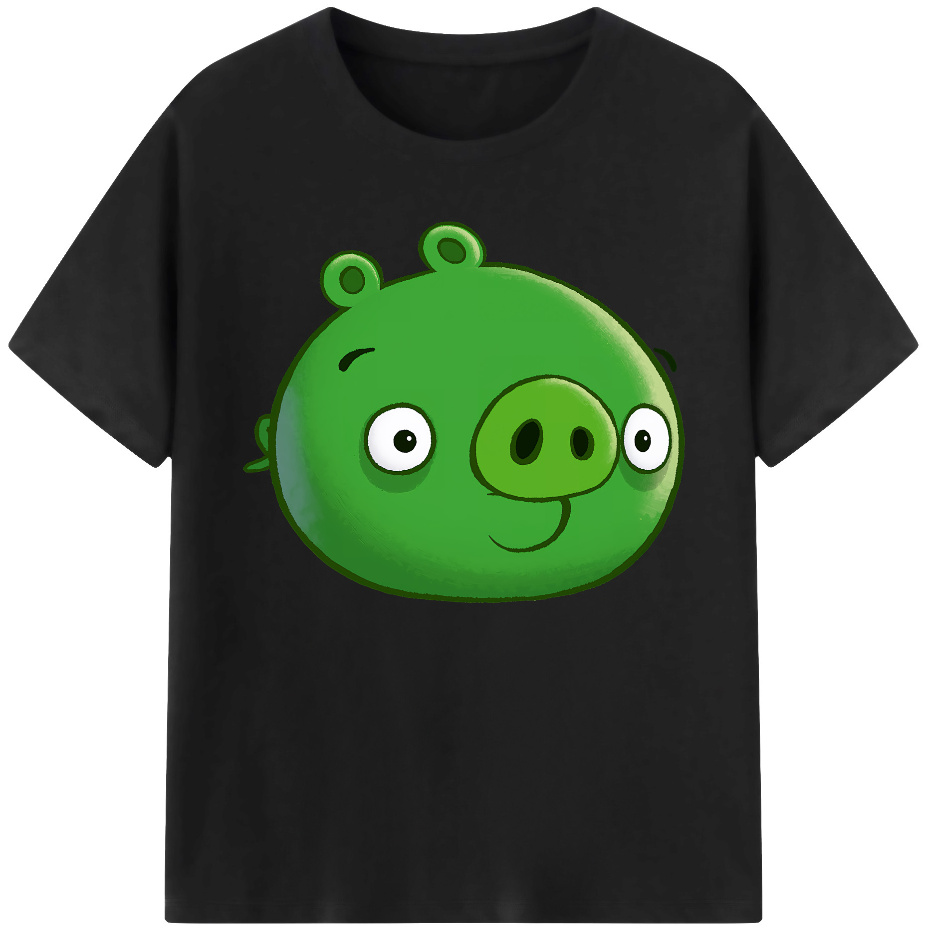 （画像用） Angry Birds アングリーバード 綿100％ メンズ半袖Tシャツ｜肌触りやわらか＆通気性