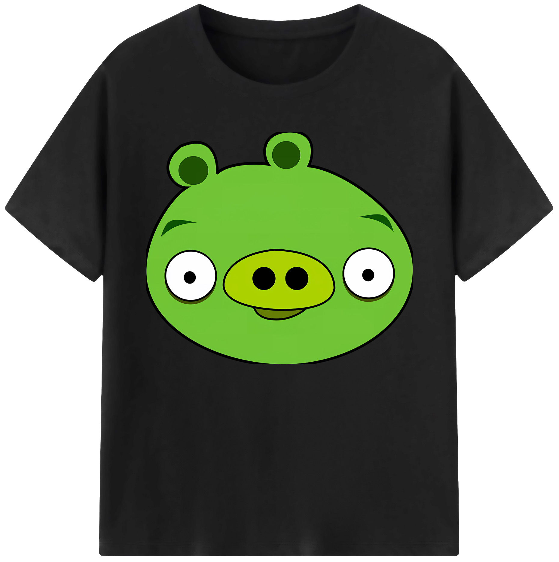 （画像用） Angry Birds アングリーバード 綿100％ メンズ半袖Tシャツ｜肌触りやわらか＆通気性