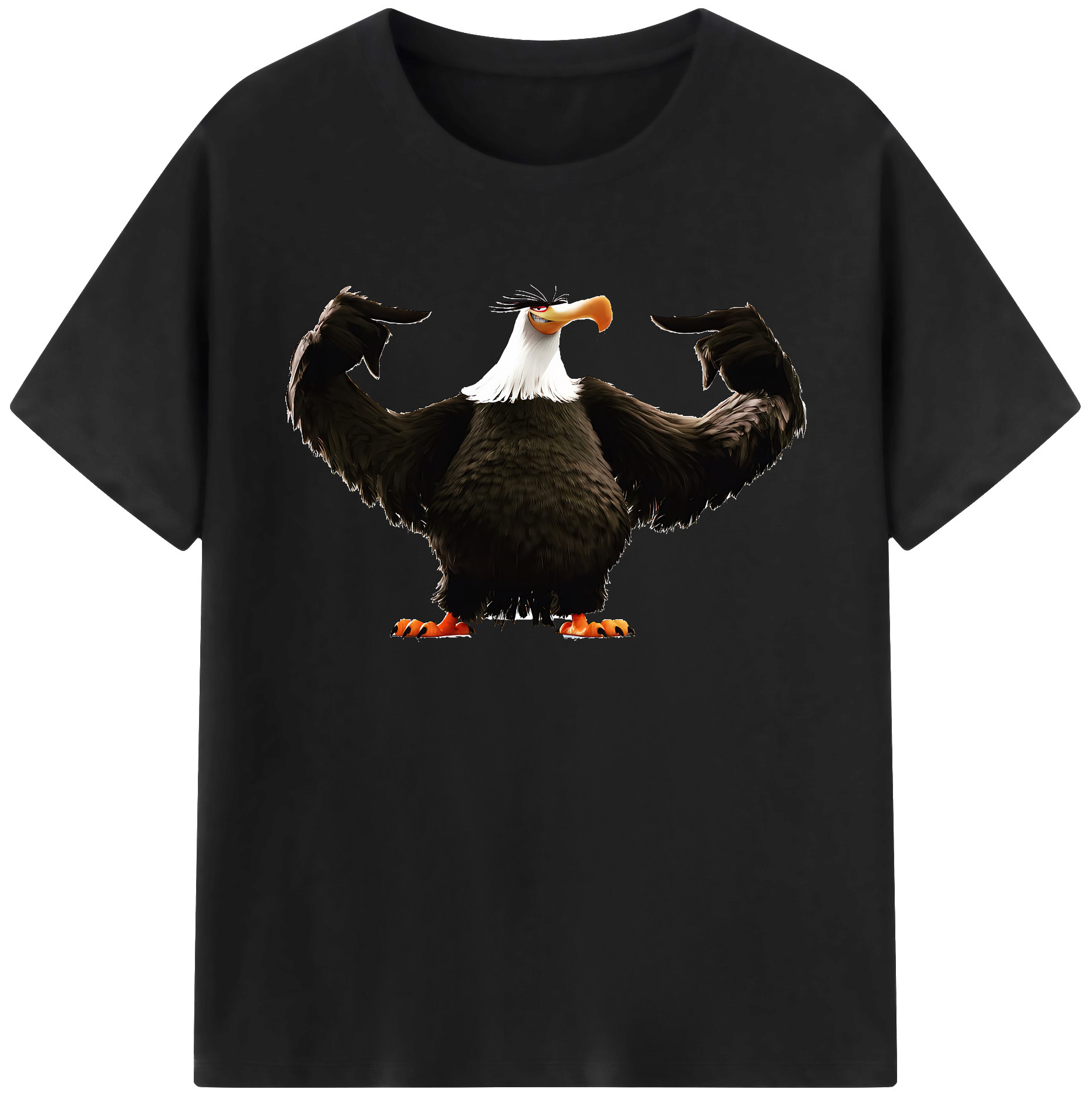 （画像用） Angry Birds アングリーバード 綿100％ メンズ半袖Tシャツ｜肌触りやわらか＆通気性