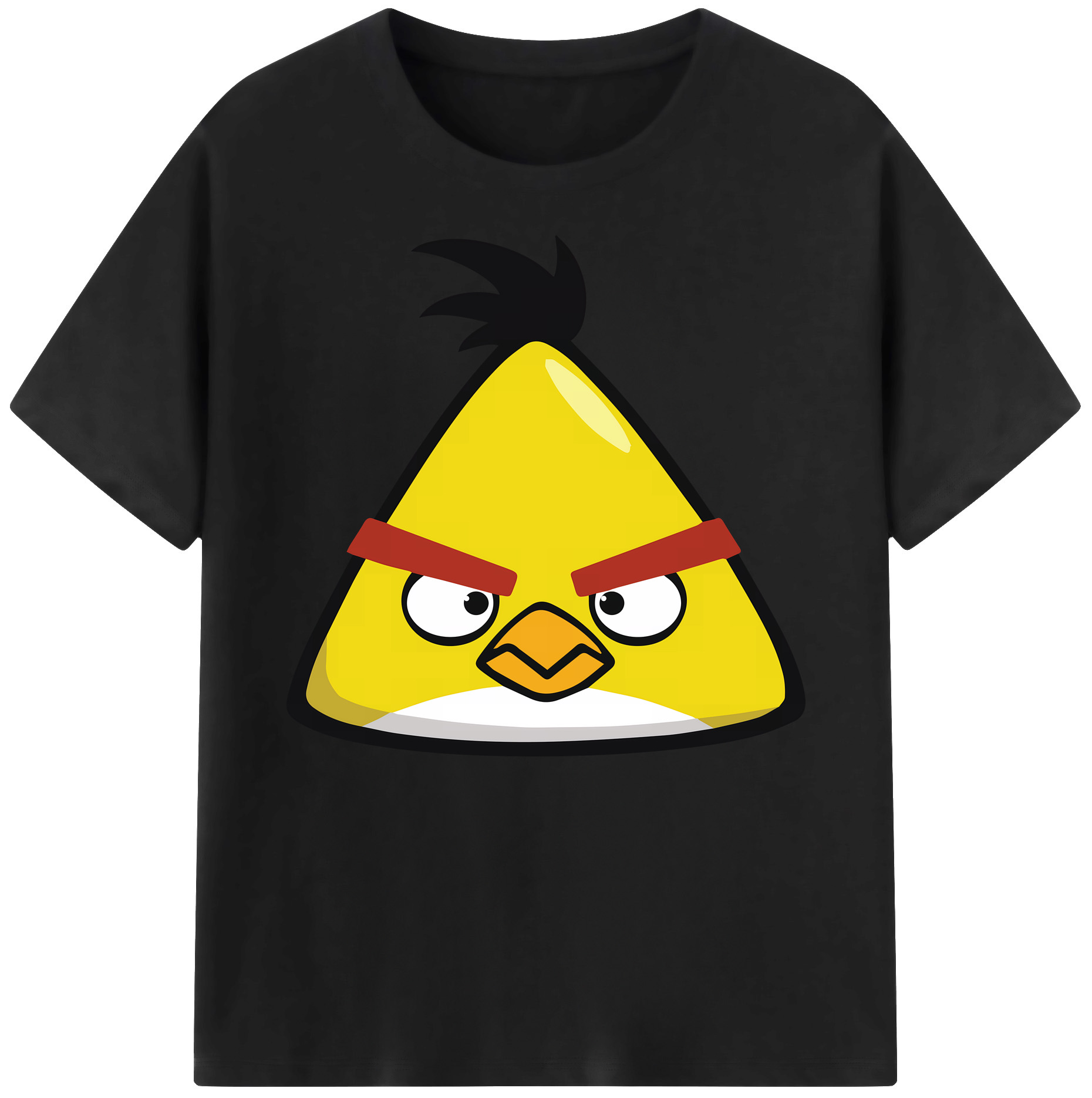 （画像用） Angry Birds アングリーバード 綿100％ メンズ半袖Tシャツ｜肌触りやわらか＆通気性