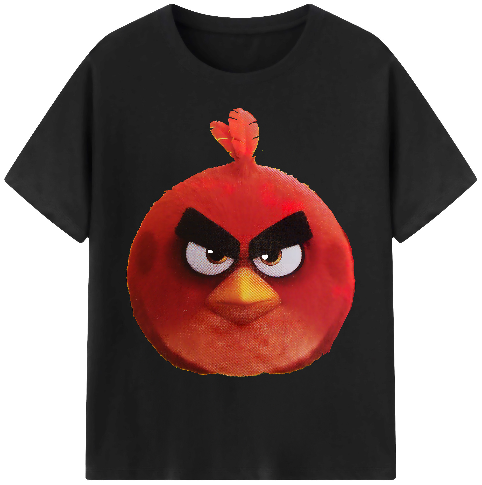 （画像用） Angry Birds アングリーバード 綿100％ メンズ半袖Tシャツ｜肌触りやわらか＆通気性