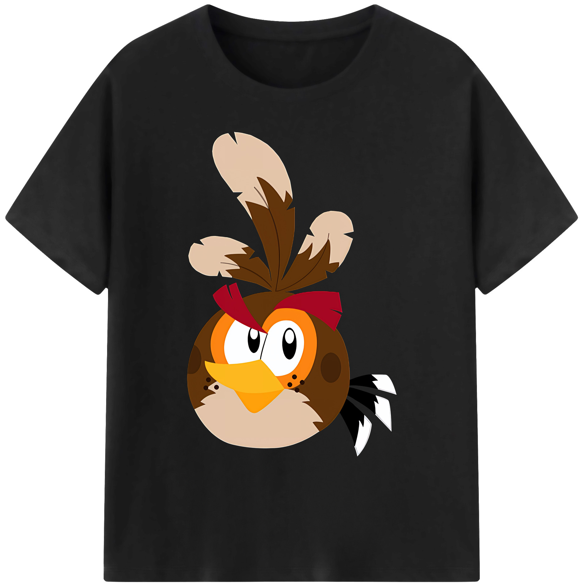 （画像用） Angry Birds アングリーバード 綿100％ メンズ半袖Tシャツ｜肌触りやわらか＆通気性