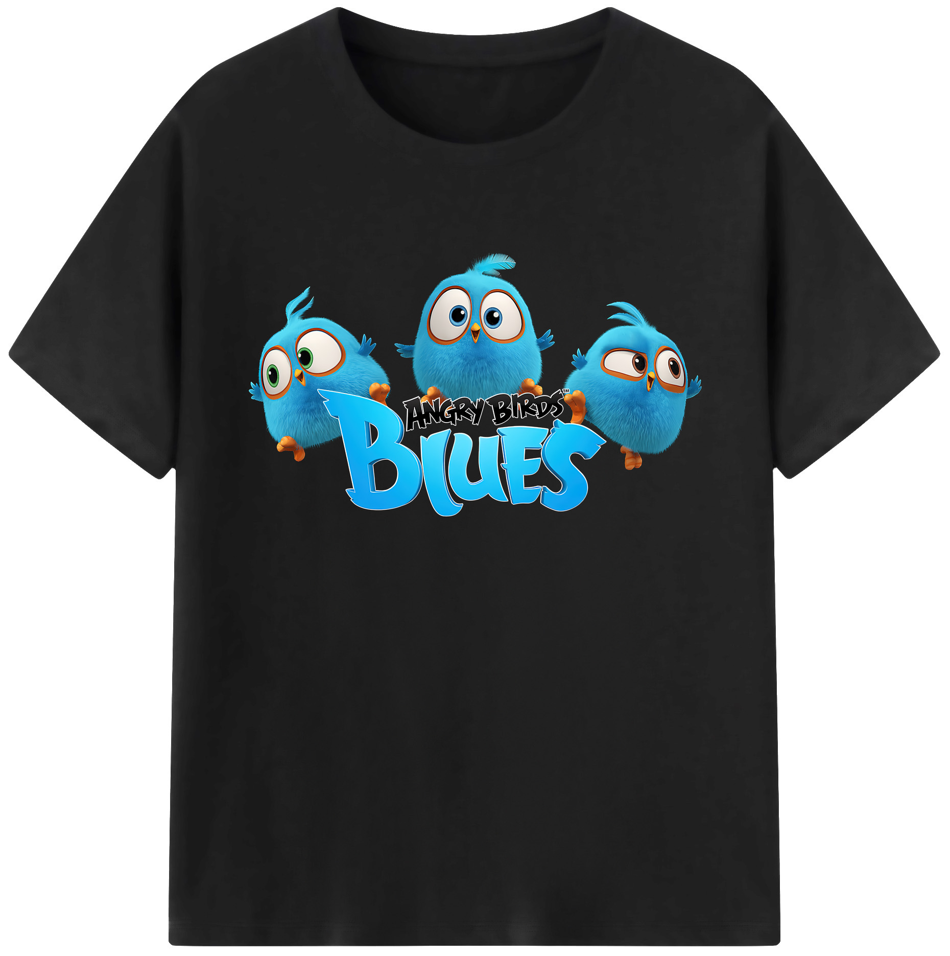 （画像用） Angry Birds アングリーバード 綿100％ メンズ半袖Tシャツ｜肌触りやわらか＆通気性