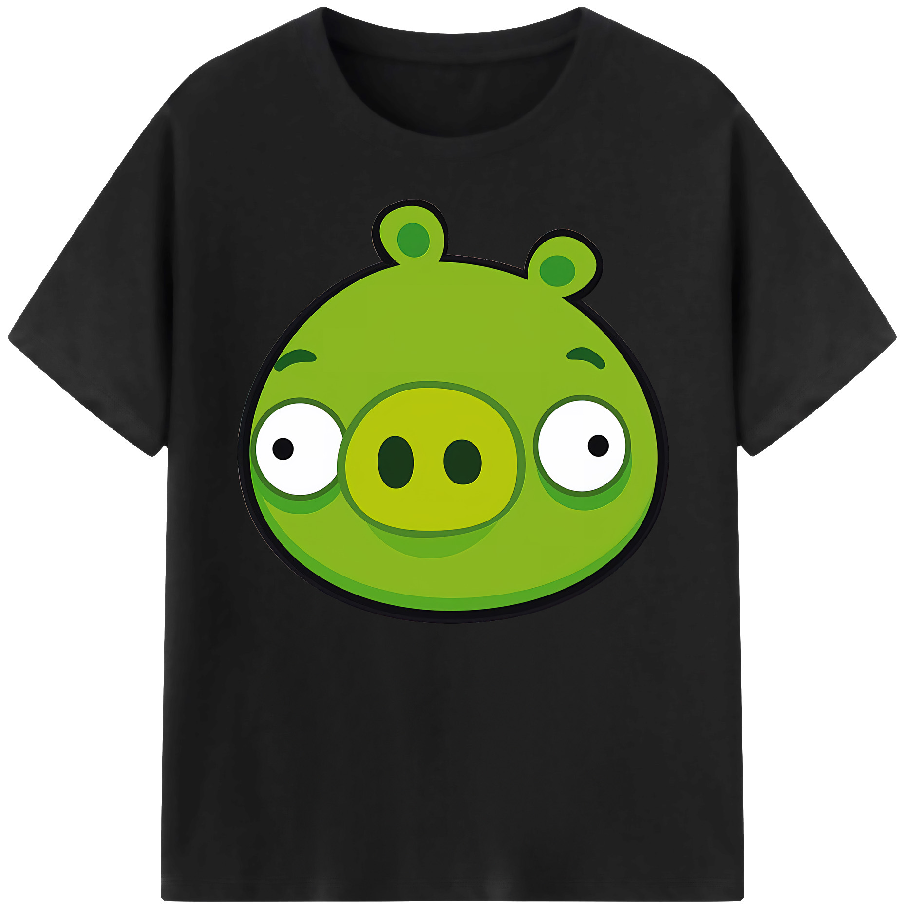 （画像用） Angry Birds アングリーバード 綿100％ メンズ半袖Tシャツ｜肌触りやわらか＆通気性