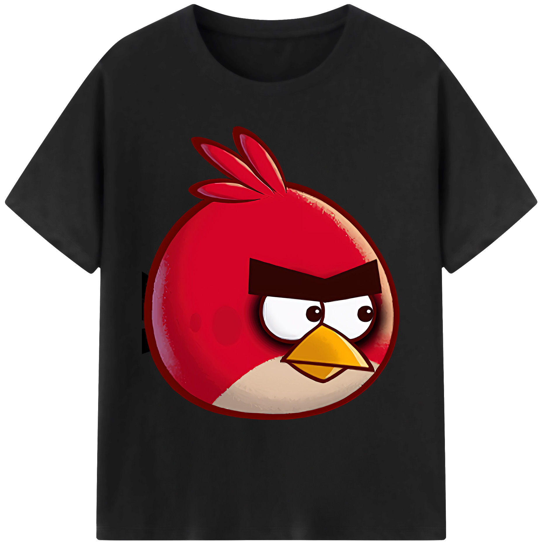 （画像用） Angry Birds アングリーバード 綿100％ メンズ半袖Tシャツ｜肌触りやわらか＆通気性