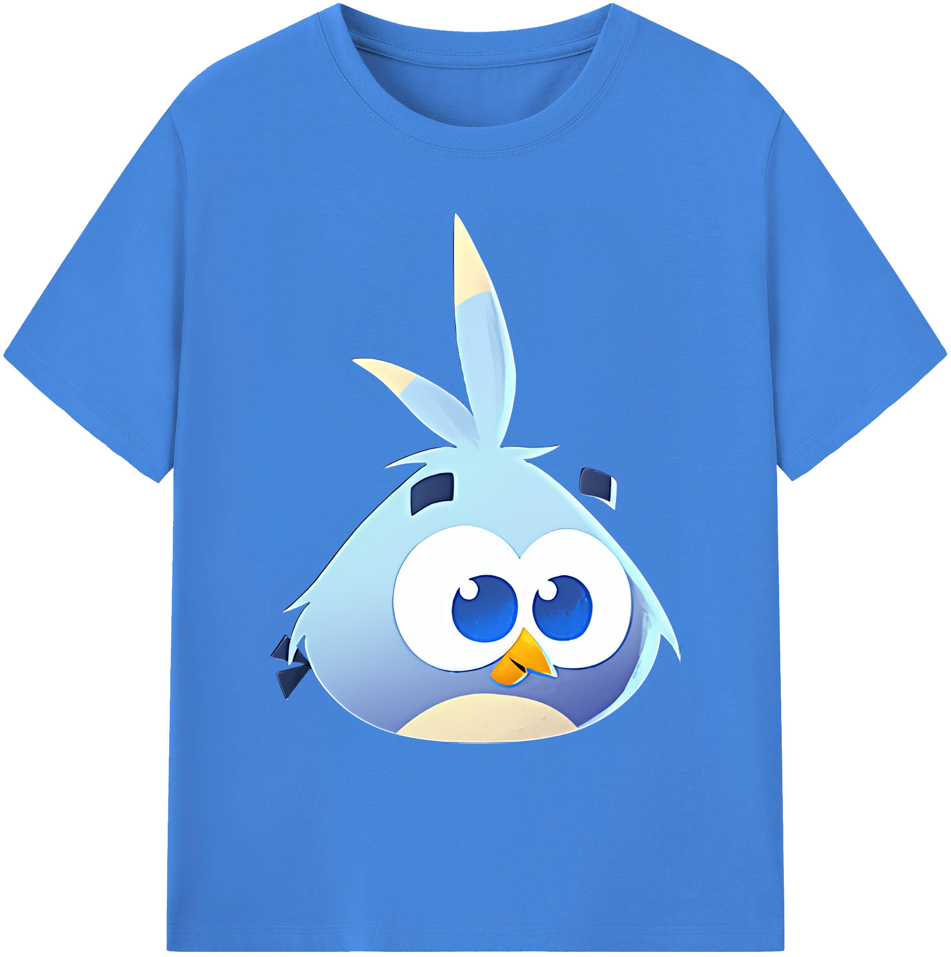 （画像用） Angry Birds アングリーバード 綿100％ メンズ半袖Tシャツ｜肌触りやわらか＆通気性