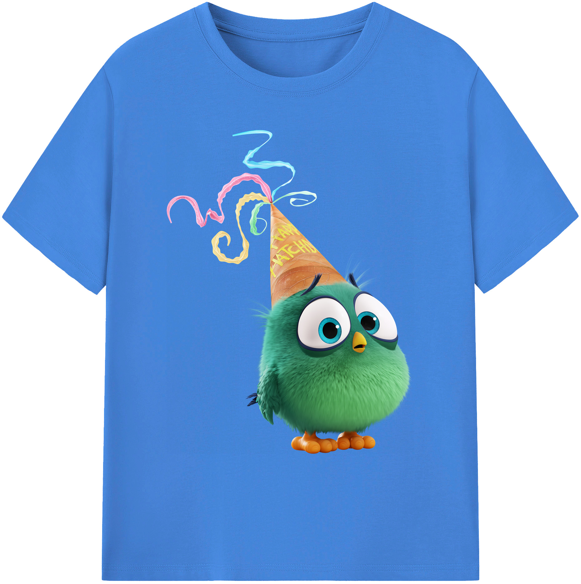（画像用） Angry Birds アングリーバード 綿100％ メンズ半袖Tシャツ｜肌触りやわらか＆通気性