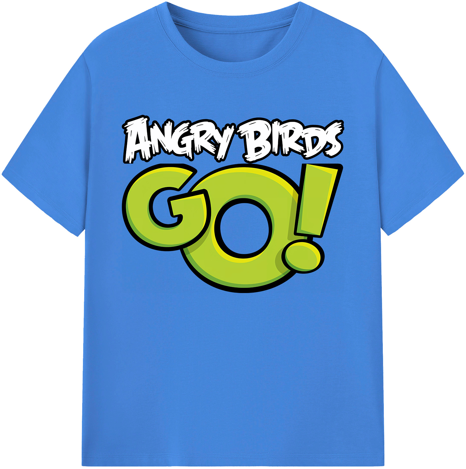 （画像用） Angry Birds アングリーバード 綿100％ メンズ半袖Tシャツ｜肌触りやわらか＆通気性