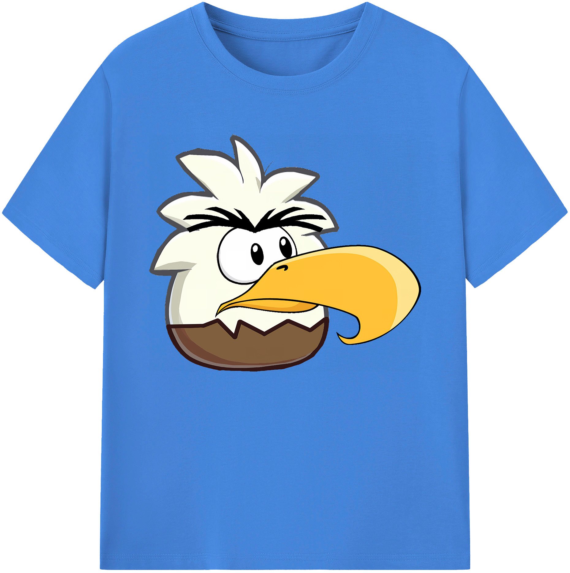 （画像用） Angry Birds アングリーバード 綿100％ メンズ半袖Tシャツ｜肌触りやわらか＆通気性