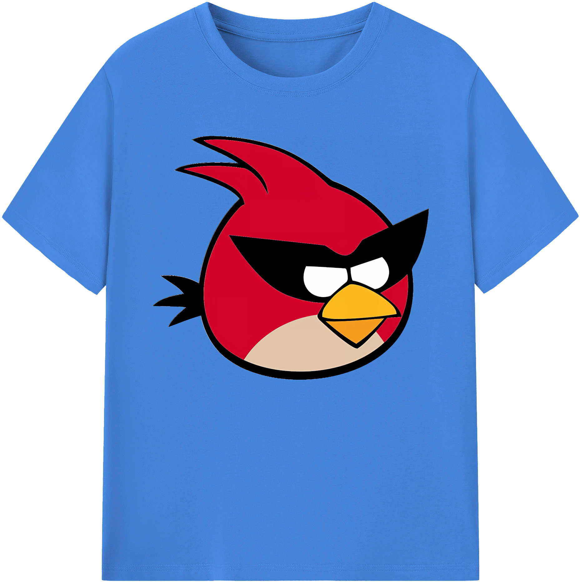 （画像用） Angry Birds アングリーバード 綿100％ メンズ半袖Tシャツ｜肌触りやわらか＆通気性