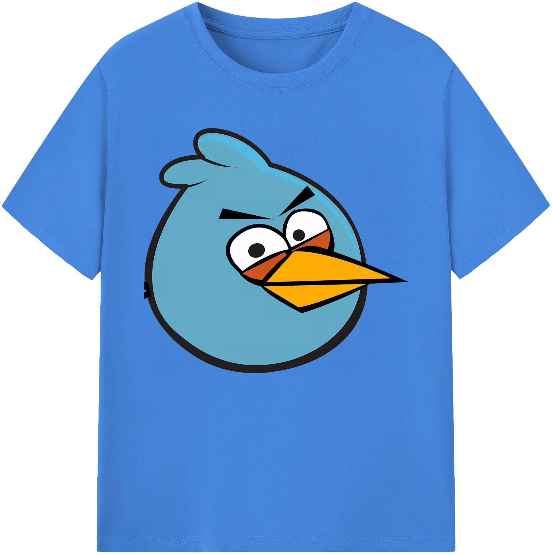 （画像用） Angry Birds アングリーバード 綿100％ メンズ半袖Tシャツ｜肌触りやわらか＆通気性