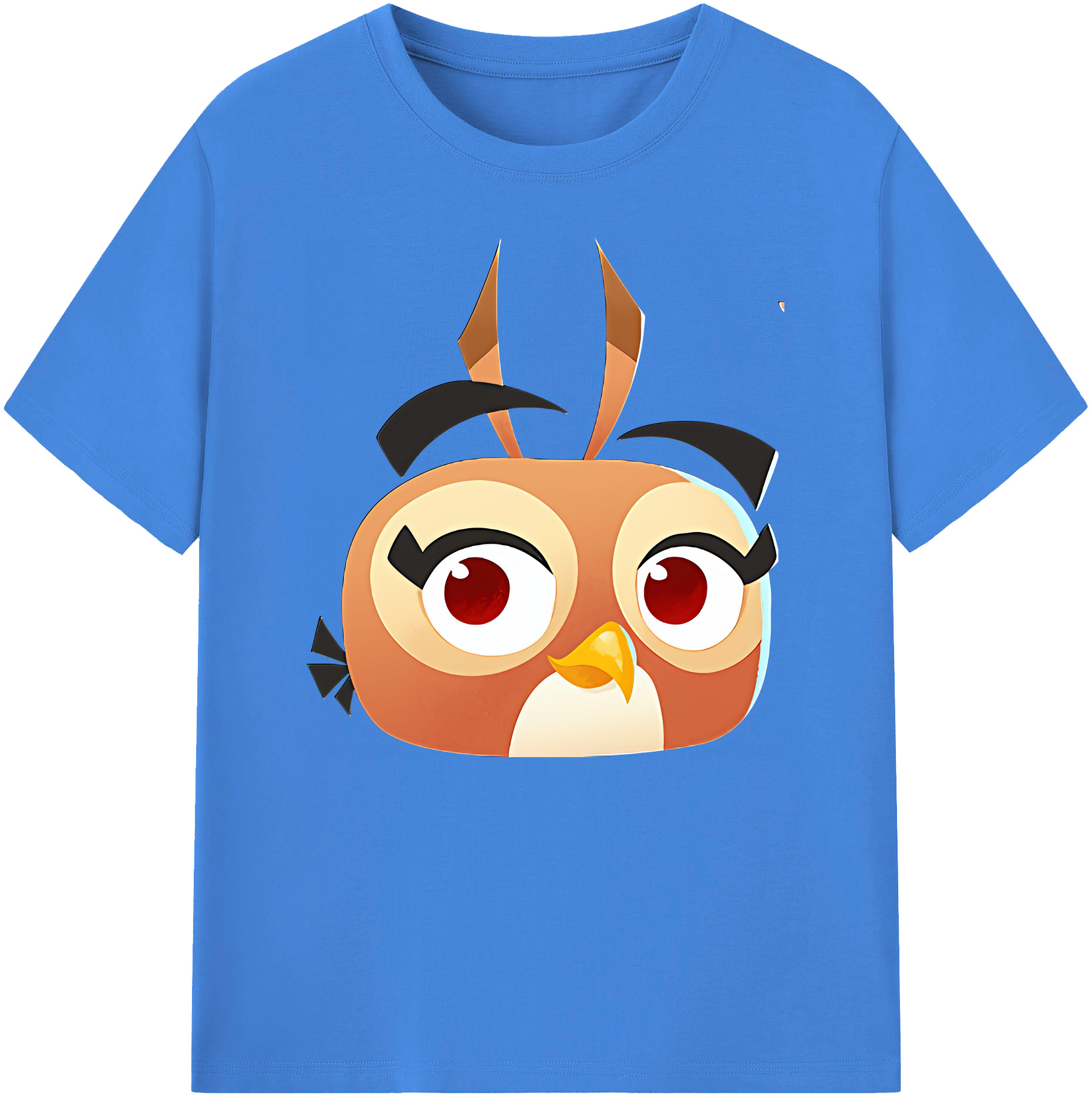 （画像用） Angry Birds アングリーバード 綿100％ メンズ半袖Tシャツ｜肌触りやわらか＆通気性