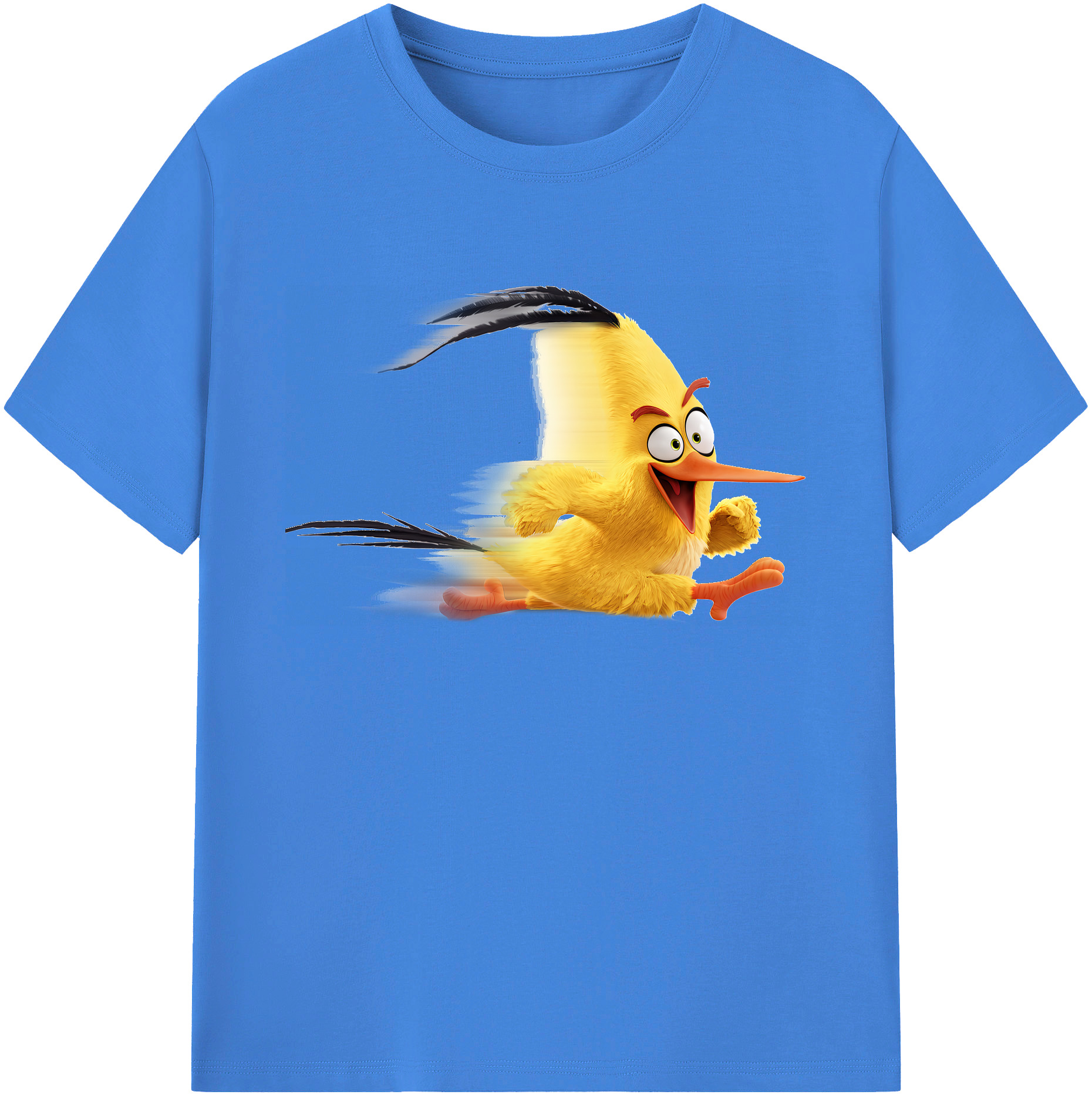 （画像用） Angry Birds アングリーバード 綿100％ メンズ半袖Tシャツ｜肌触りやわらか＆通気性