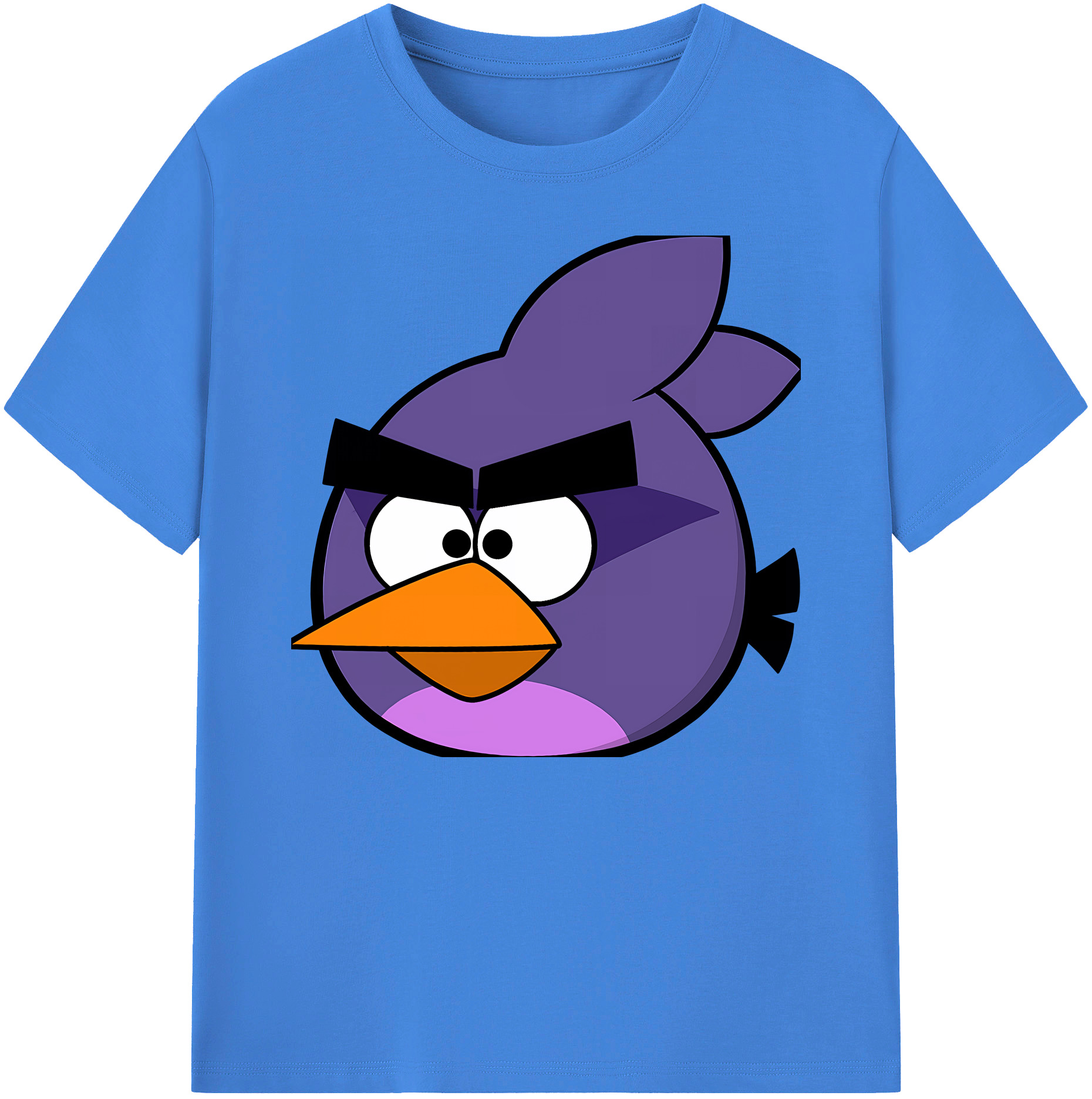 （画像用） Angry Birds アングリーバード 綿100％ メンズ半袖Tシャツ｜肌触りやわらか＆通気性