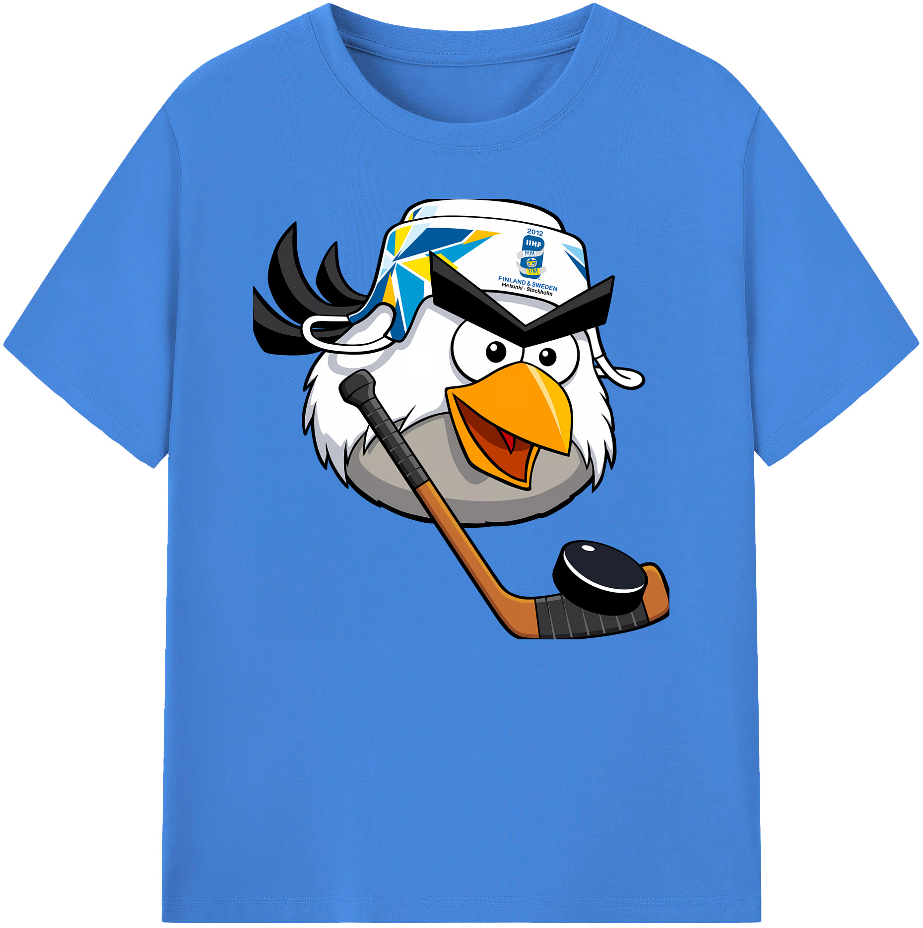 （画像用） Angry Birds アングリーバード 綿100％ メンズ半袖Tシャツ｜肌触りやわらか＆通気性