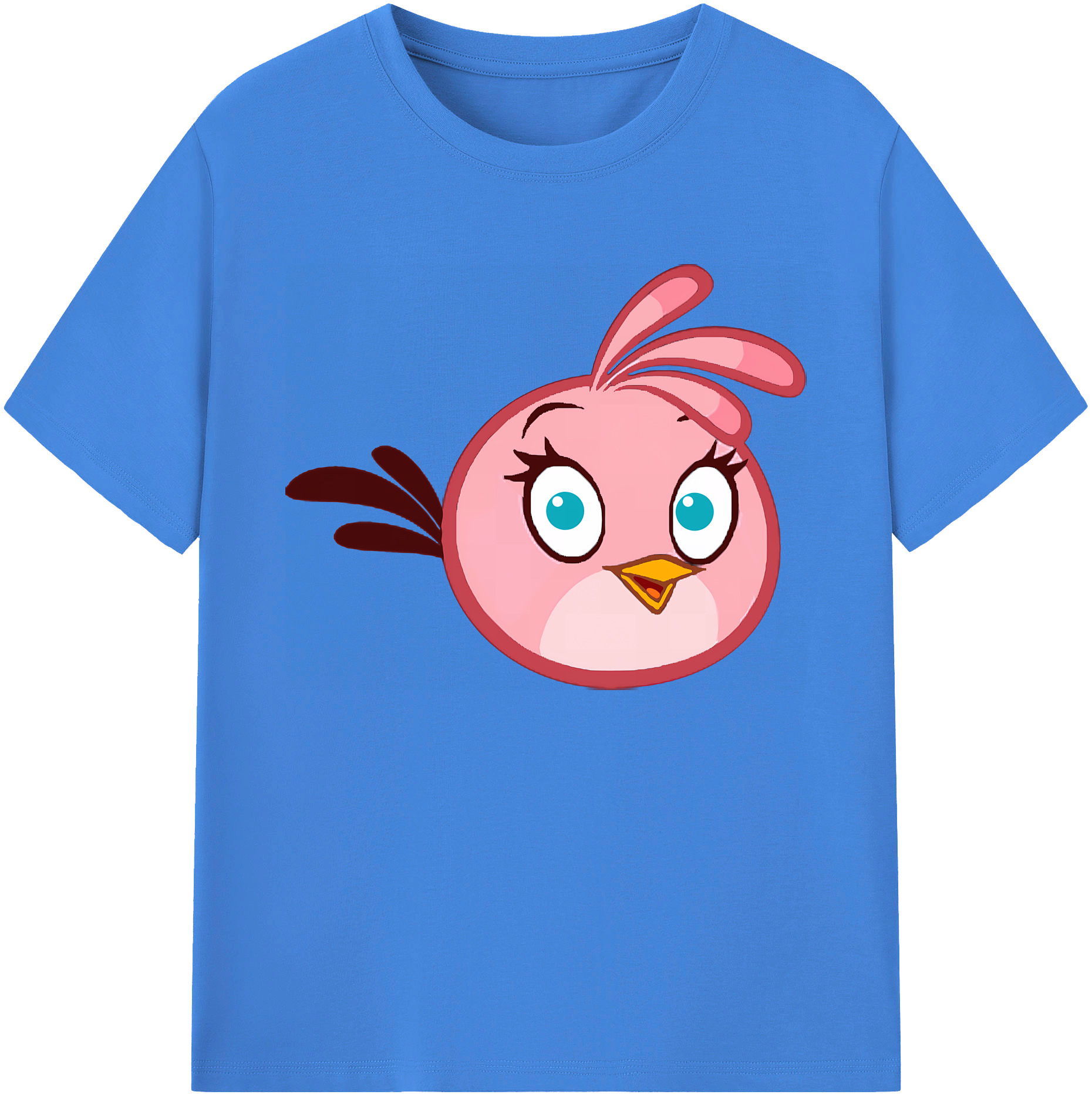 （画像用） Angry Birds アングリーバード 綿100％ メンズ半袖Tシャツ｜肌触りやわらか＆通気性