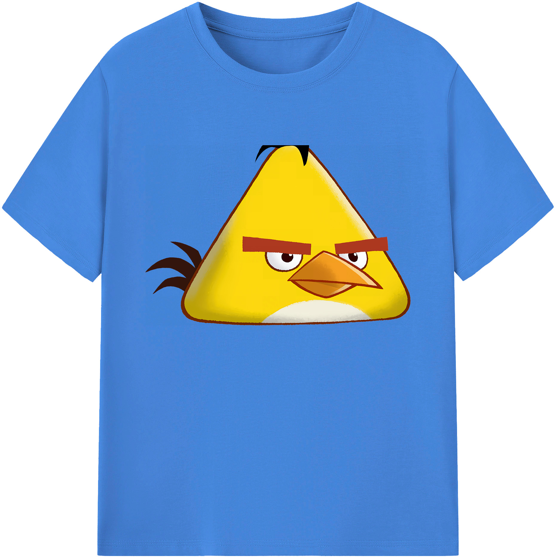 （画像用） Angry Birds アングリーバード 綿100％ メンズ半袖Tシャツ｜肌触りやわらか＆通気性