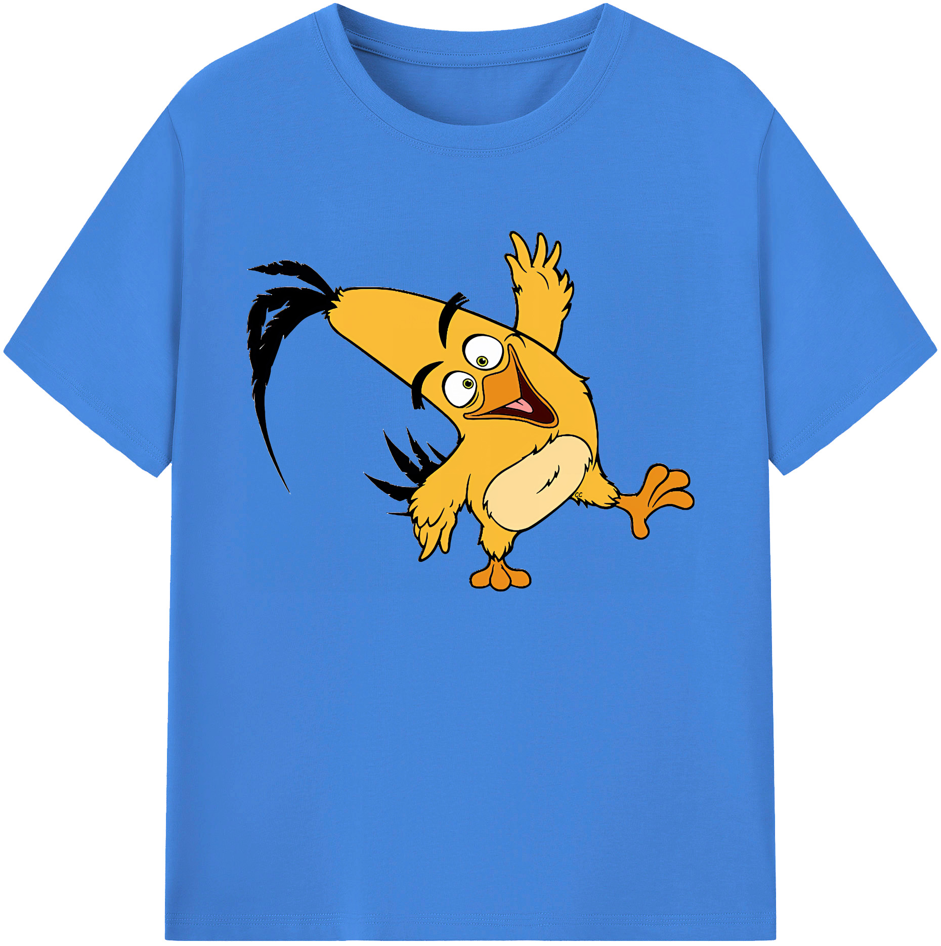 （画像用） Angry Birds アングリーバード 綿100％ メンズ半袖Tシャツ｜肌触りやわらか＆通気性