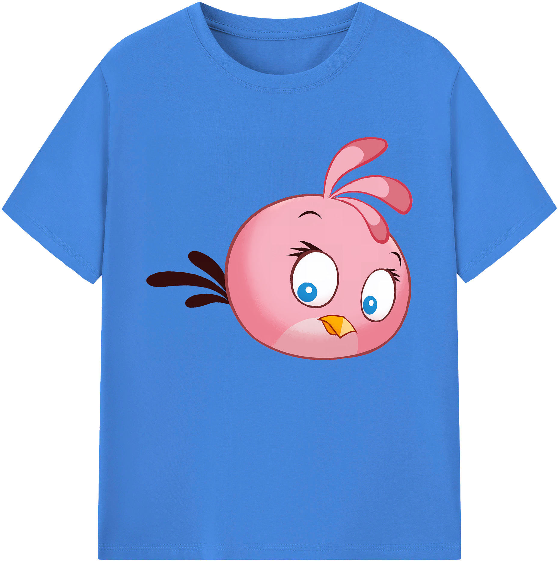 （画像用） Angry Birds アングリーバード 綿100％ メンズ半袖Tシャツ｜肌触りやわらか＆通気性