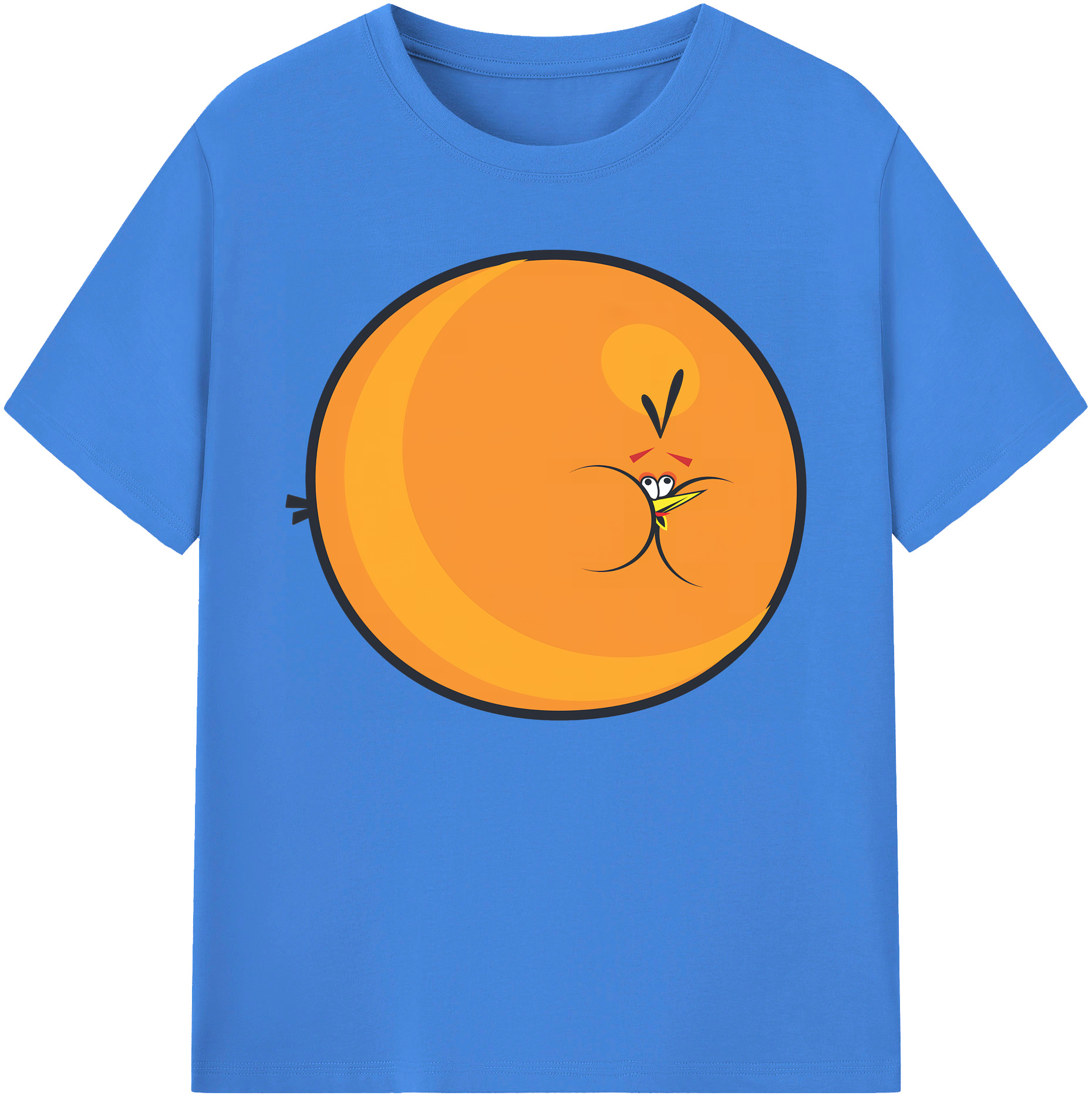 （画像用） Angry Birds アングリーバード 綿100％ メンズ半袖Tシャツ｜肌触りやわらか＆通気性