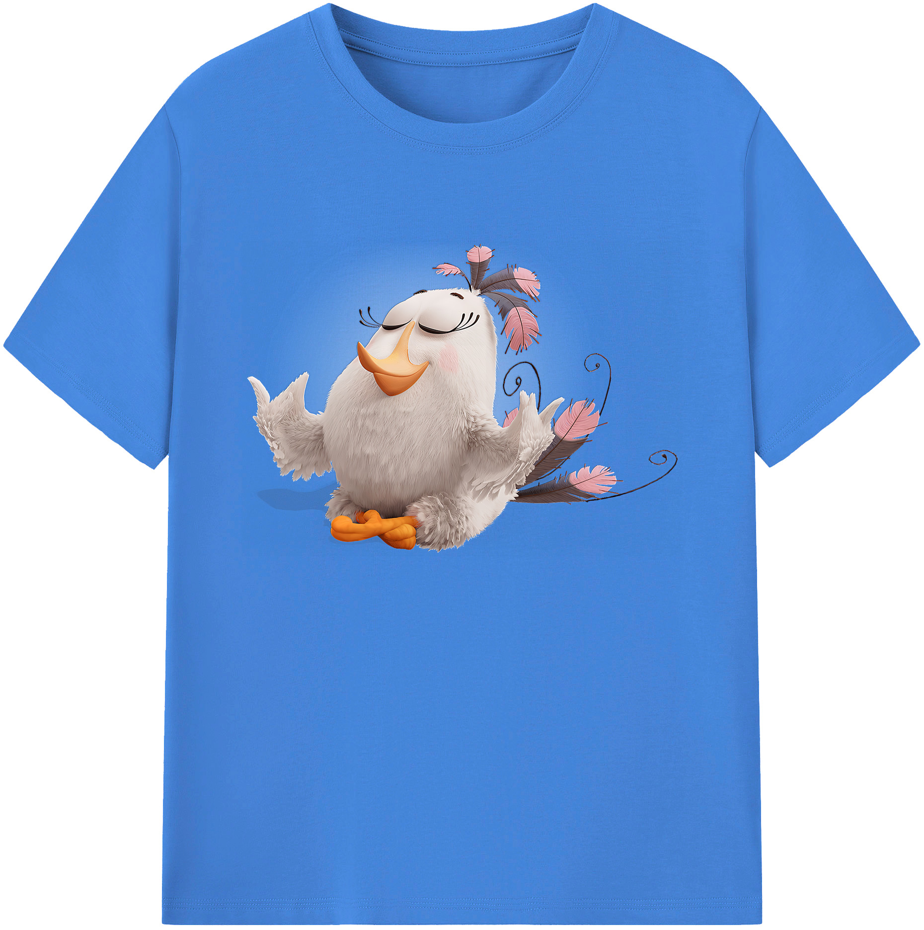 （画像用） Angry Birds アングリーバード 綿100％ メンズ半袖Tシャツ｜肌触りやわらか＆通気性