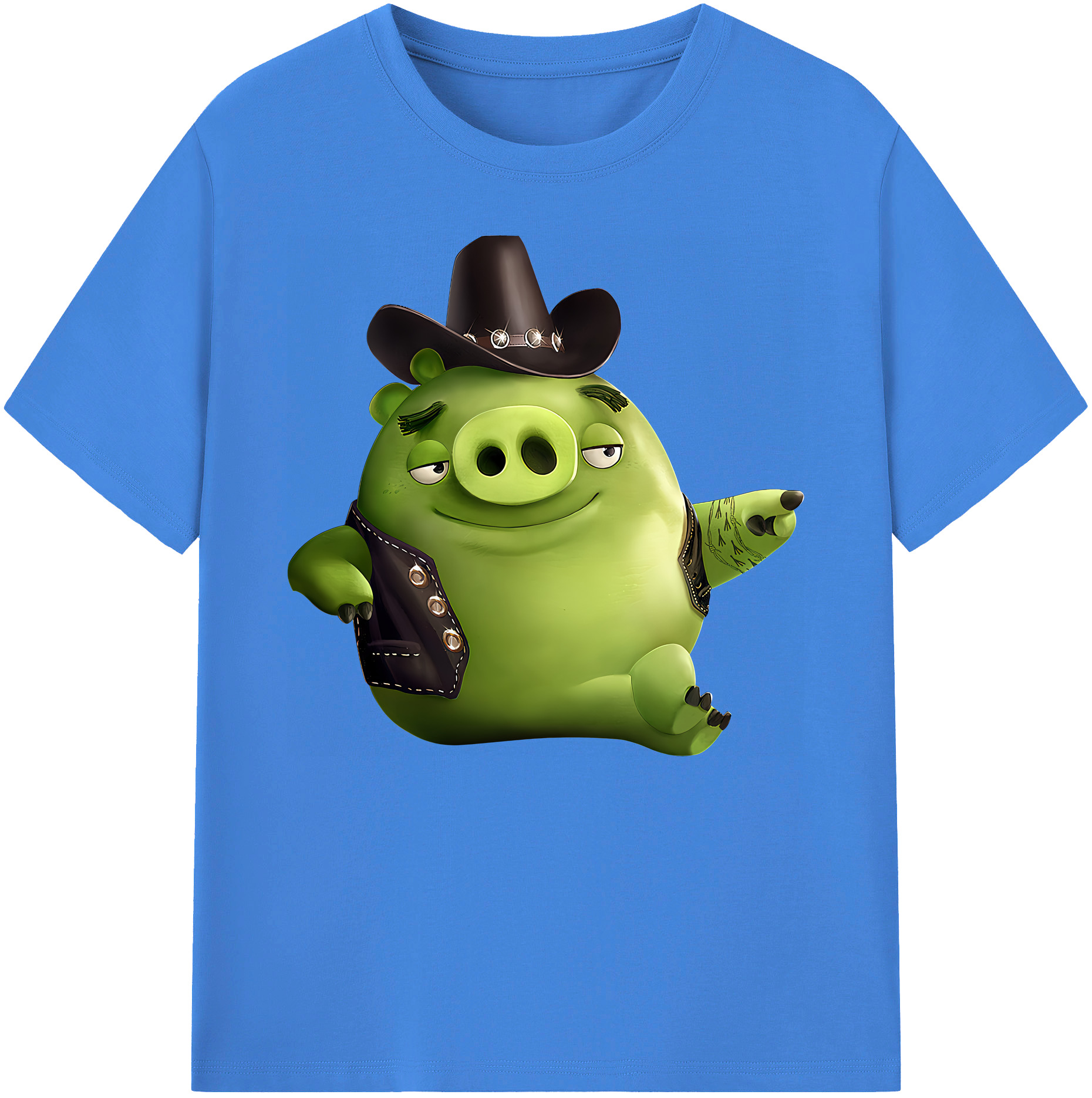 （画像用） Angry Birds アングリーバード 綿100％ メンズ半袖Tシャツ｜肌触りやわらか＆通気性