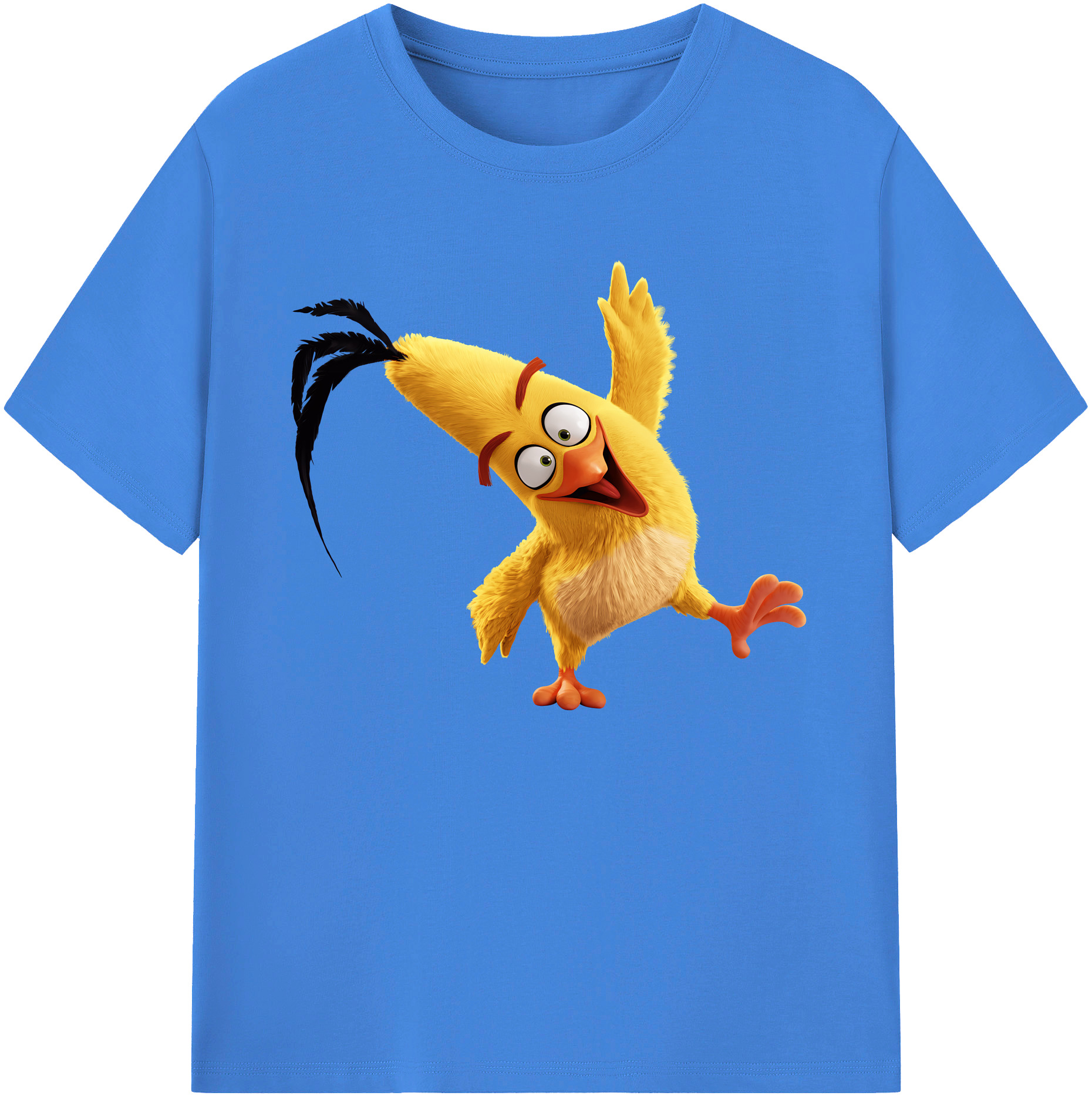 （画像用） Angry Birds アングリーバード 綿100％ メンズ半袖Tシャツ｜肌触りやわらか＆通気性