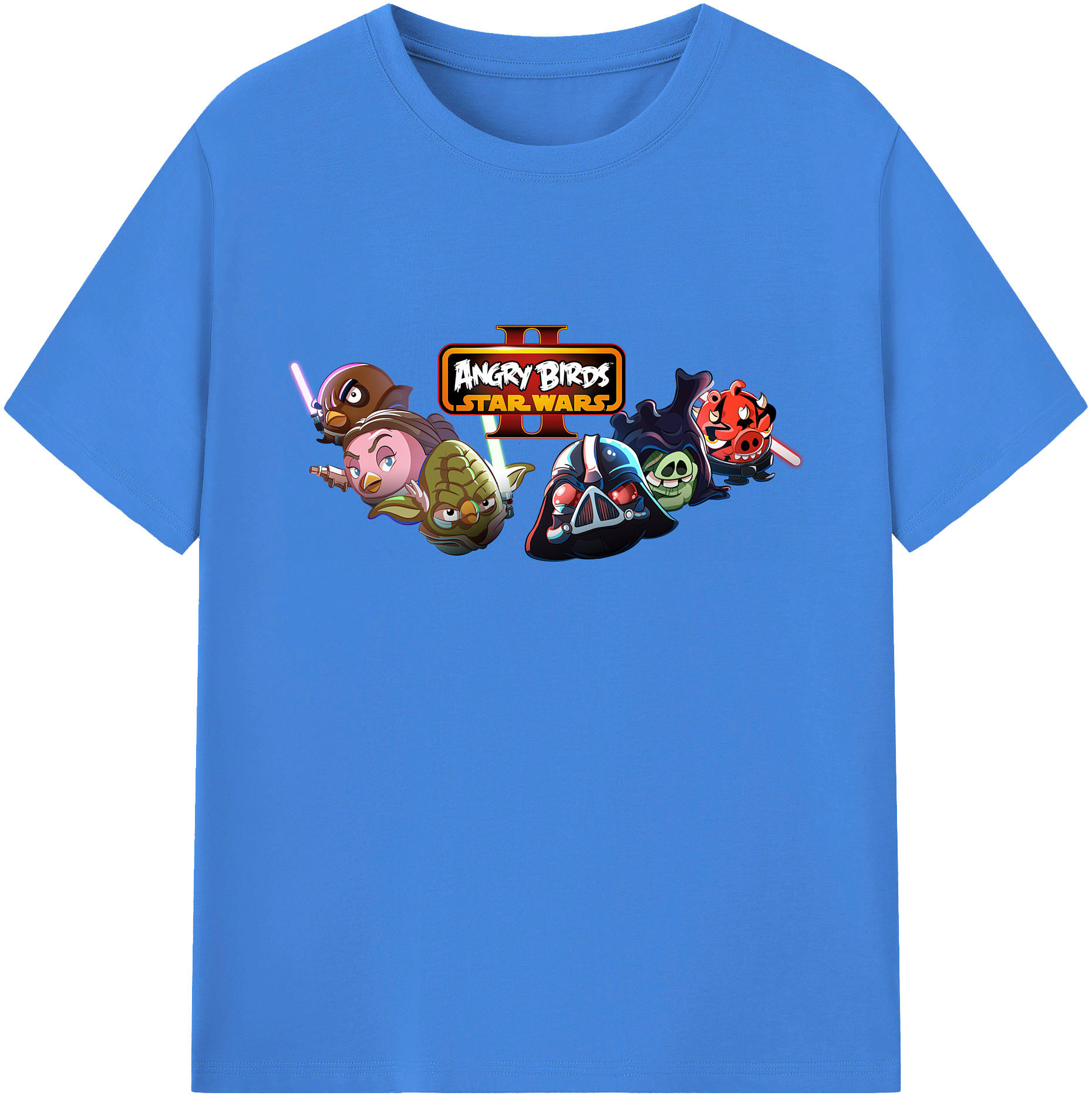 （画像用） Angry Birds アングリーバード 綿100％ メンズ半袖Tシャツ｜肌触りやわらか＆通気性