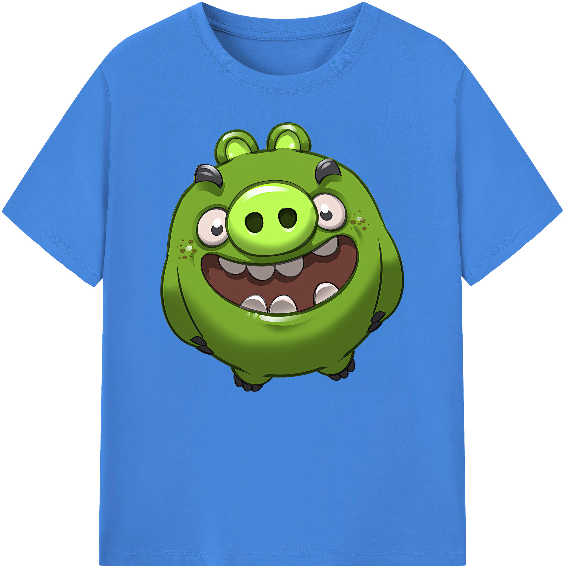 （画像用） Angry Birds アングリーバード 綿100％ メンズ半袖Tシャツ｜肌触りやわらか＆通気性