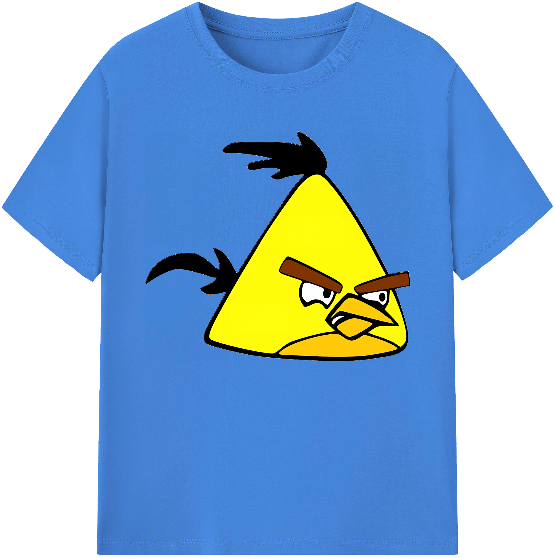 （画像用） Angry Birds アングリーバード 綿100％ メンズ半袖Tシャツ｜肌触りやわらか＆通気性