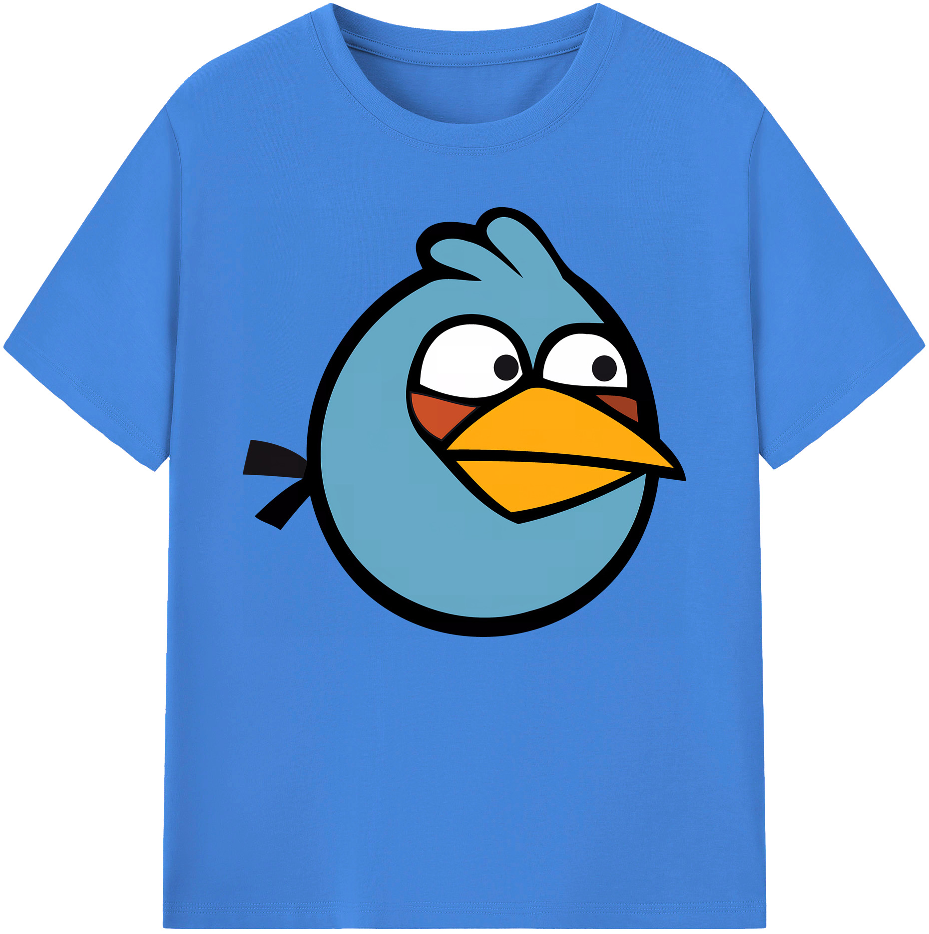 （画像用） Angry Birds アングリーバード 綿100％ メンズ半袖Tシャツ｜肌触りやわらか＆通気性