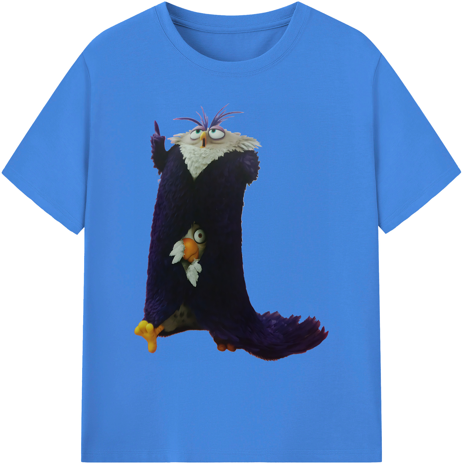 （画像用） Angry Birds アングリーバード 綿100％ メンズ半袖Tシャツ｜肌触りやわらか＆通気性