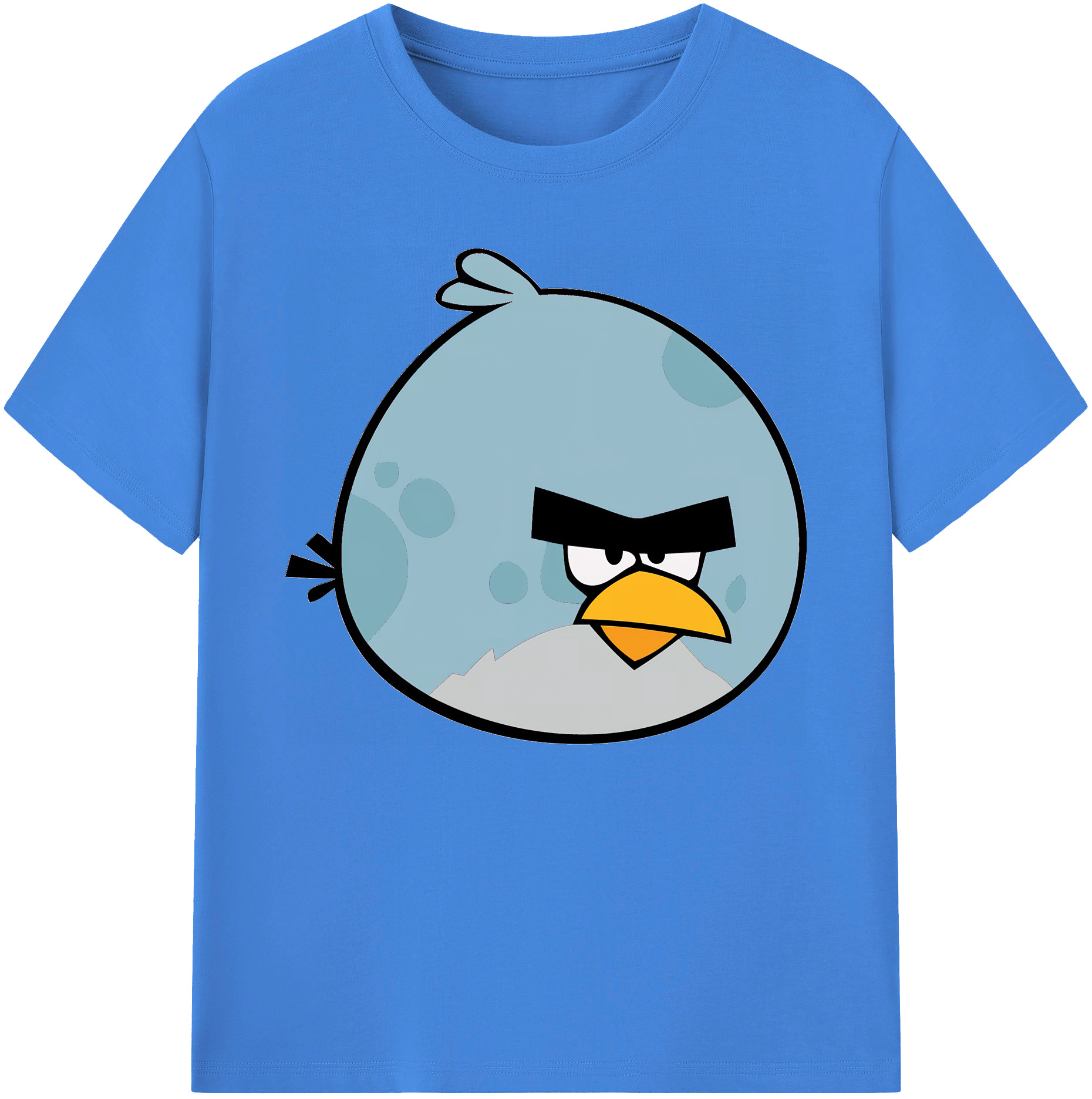 （画像用） Angry Birds アングリーバード 綿100％ メンズ半袖Tシャツ｜肌触りやわらか＆通気性