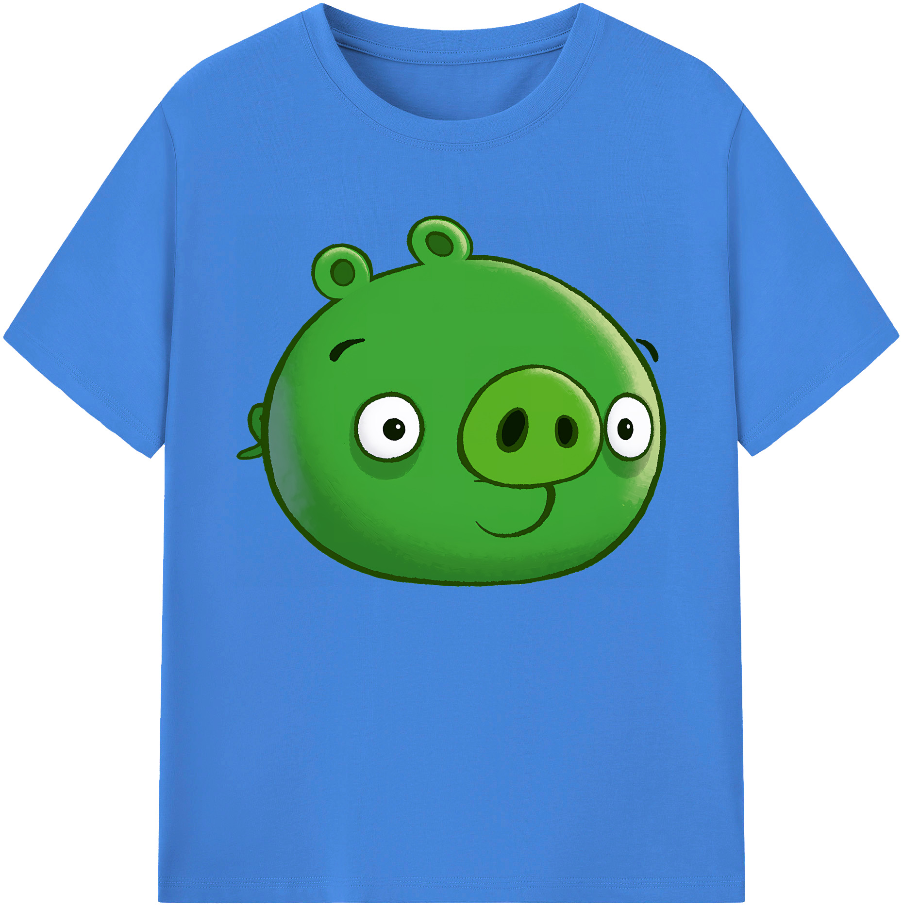 （画像用） Angry Birds アングリーバード 綿100％ メンズ半袖Tシャツ｜肌触りやわらか＆通気性
