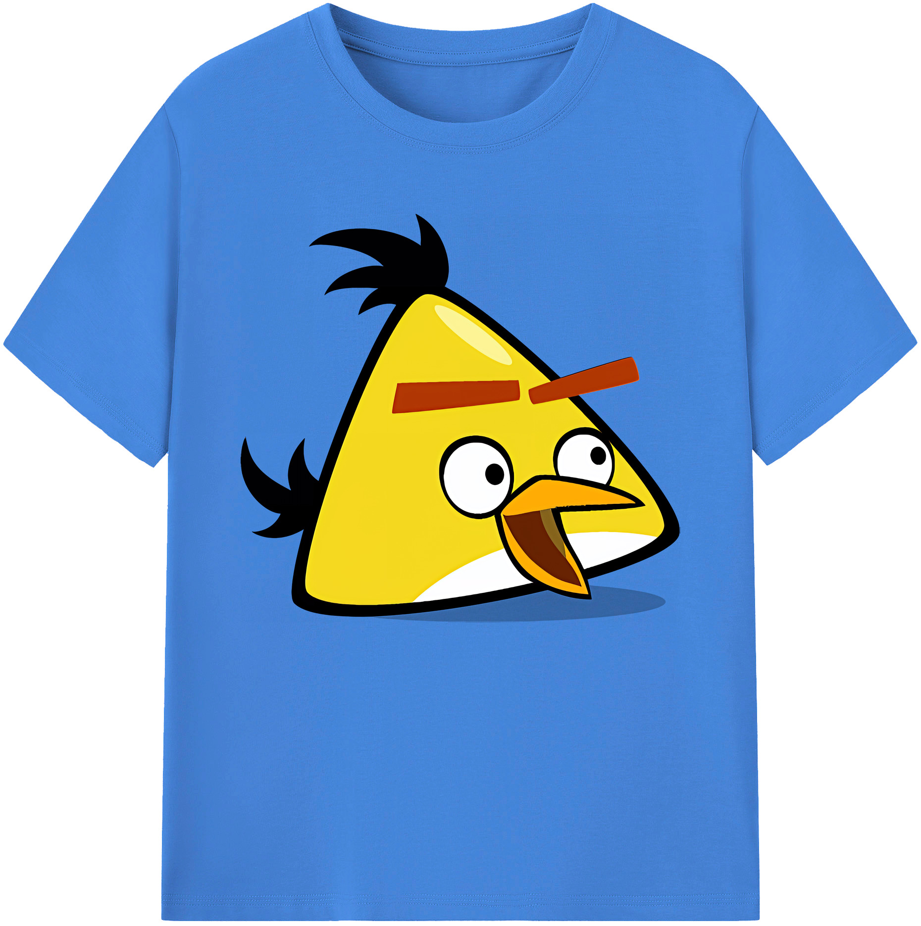 （画像用） Angry Birds アングリーバード 綿100％ メンズ半袖Tシャツ｜肌触りやわらか＆通気性