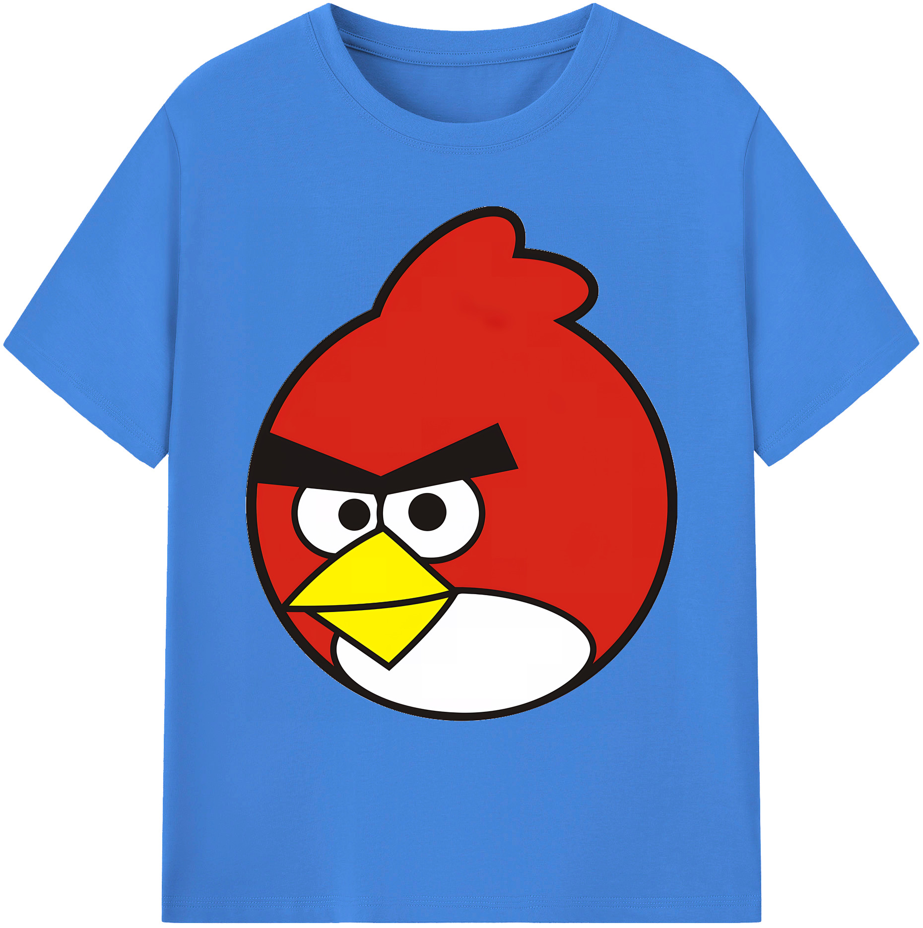 （画像用） Angry Birds アングリーバード 綿100％ メンズ半袖Tシャツ｜肌触りやわらか＆通気性