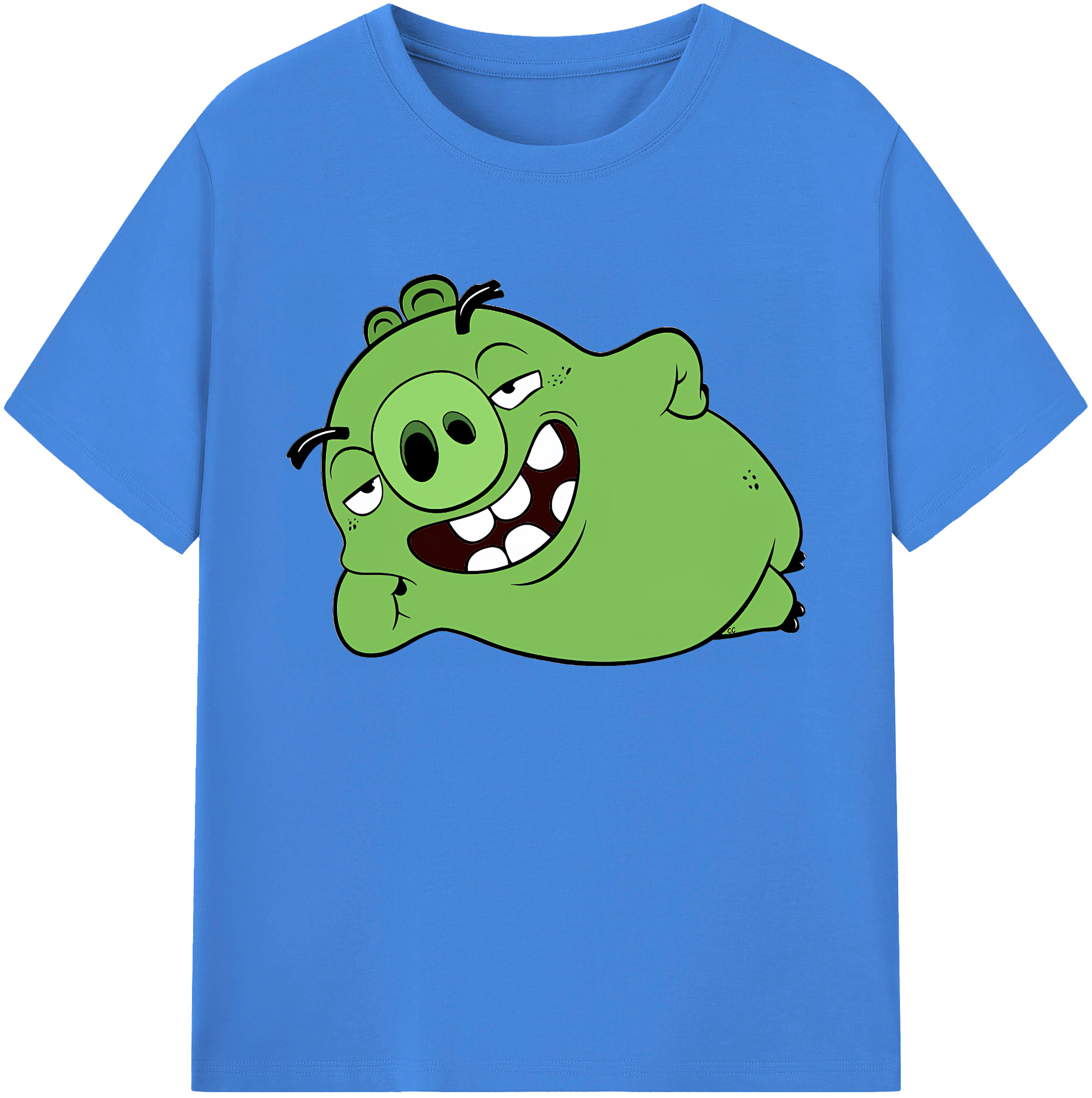 （画像用） Angry Birds アングリーバード 綿100％ メンズ半袖Tシャツ｜肌触りやわらか＆通気性