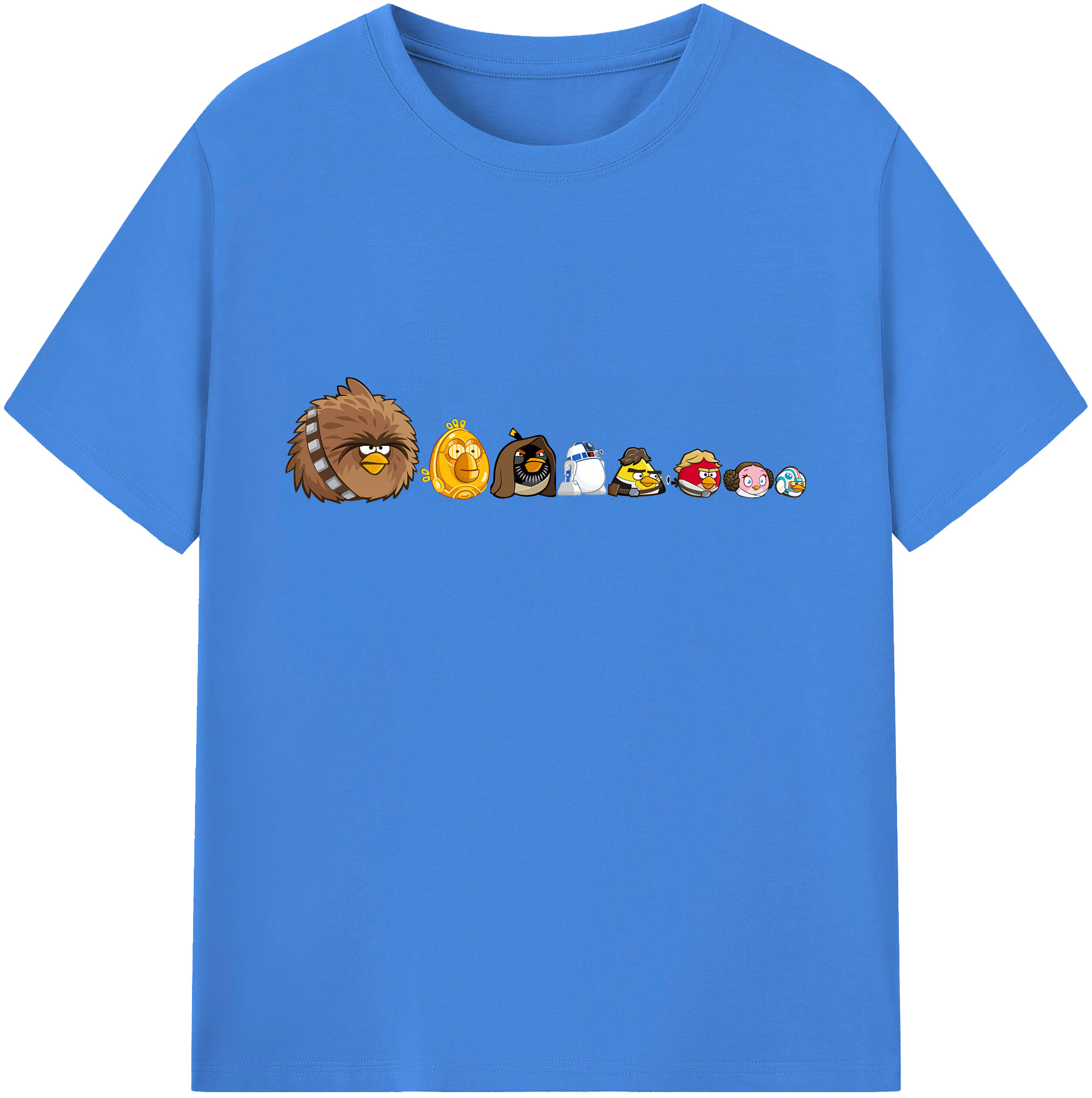 （画像用） Angry Birds アングリーバード 綿100％ メンズ半袖Tシャツ｜肌触りやわらか＆通気性
