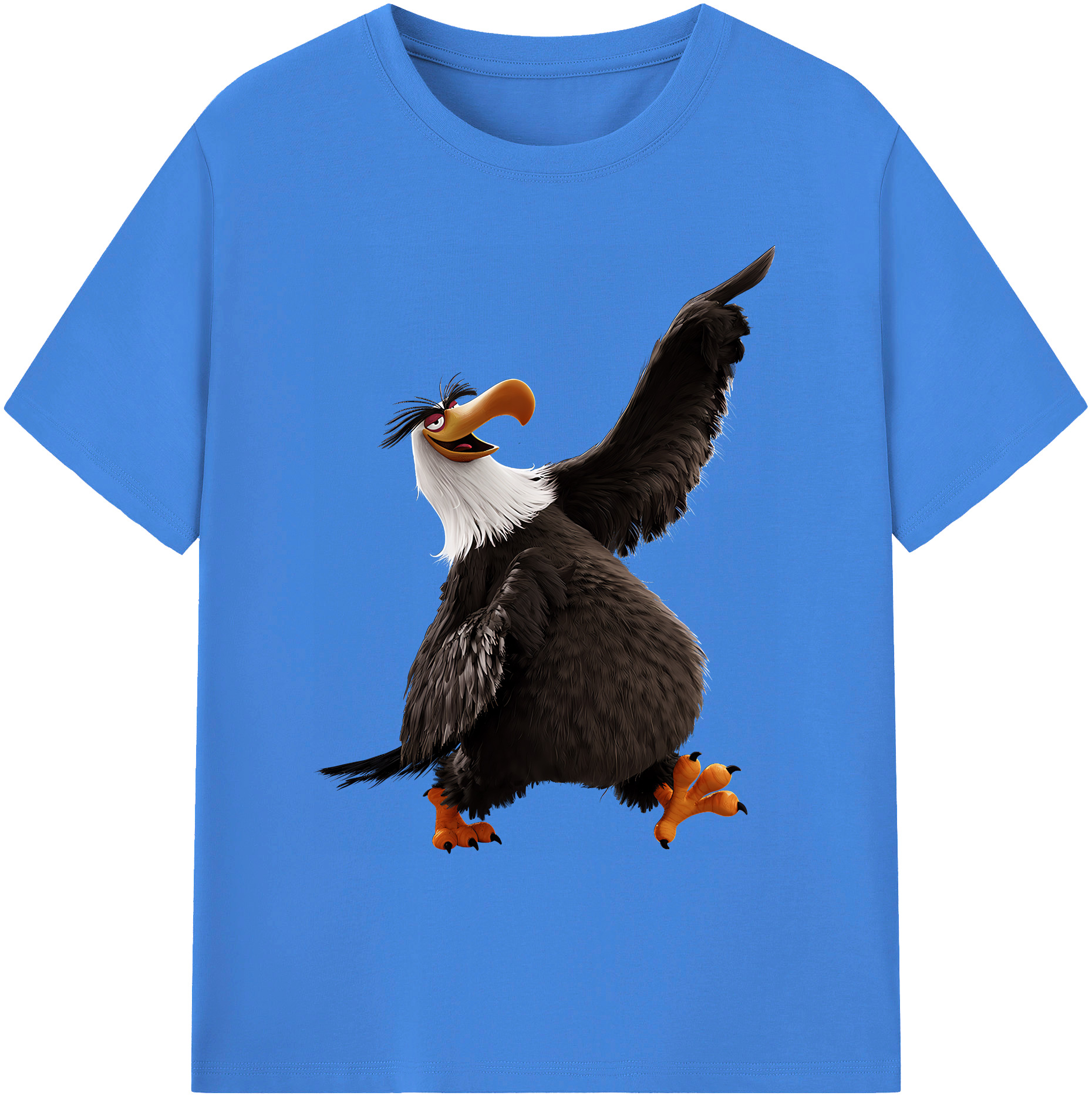 （画像用） Angry Birds アングリーバード 綿100％ メンズ半袖Tシャツ｜肌触りやわらか＆通気性