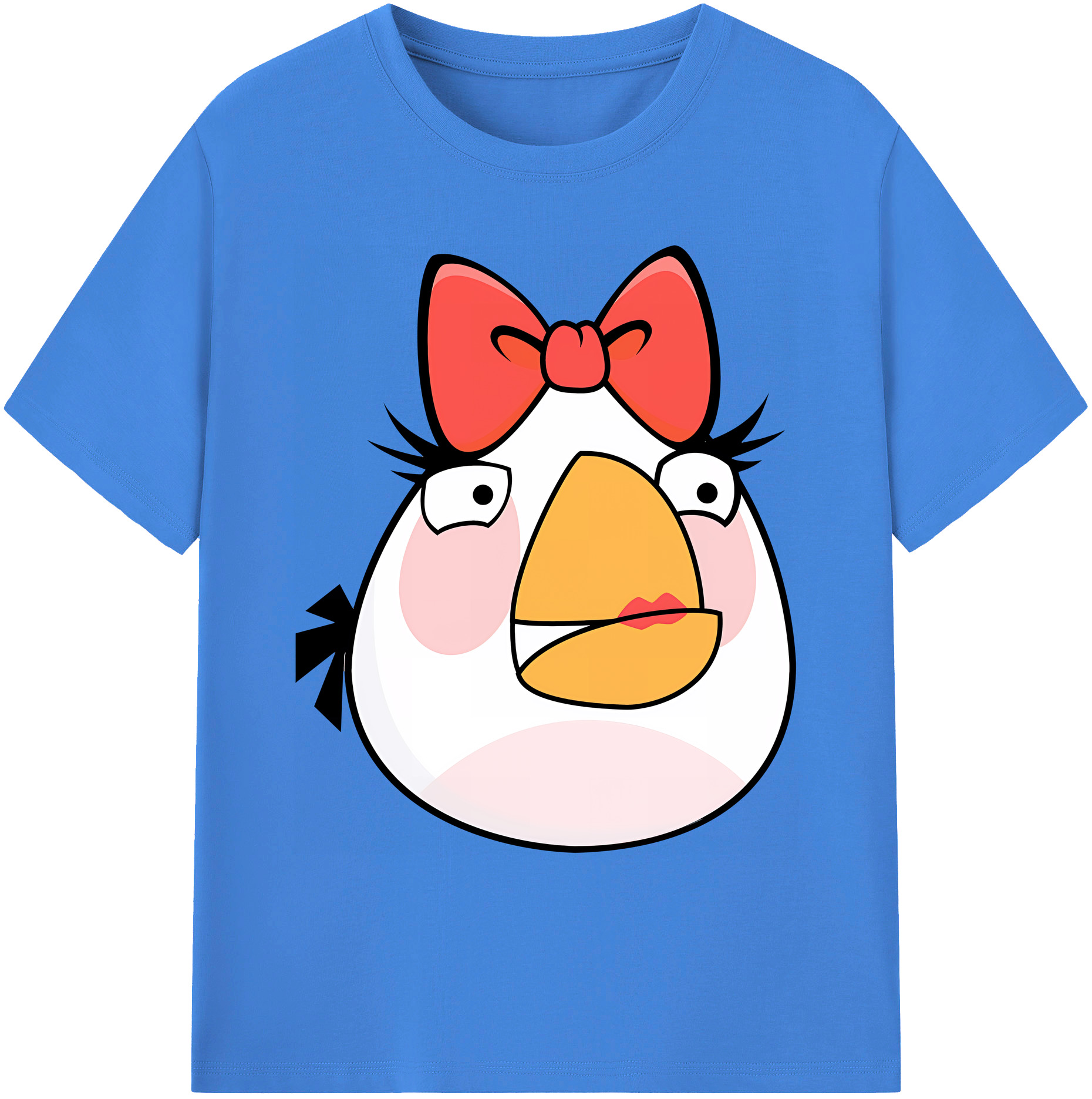 （画像用） Angry Birds アングリーバード 綿100％ メンズ半袖Tシャツ｜肌触りやわらか＆通気性