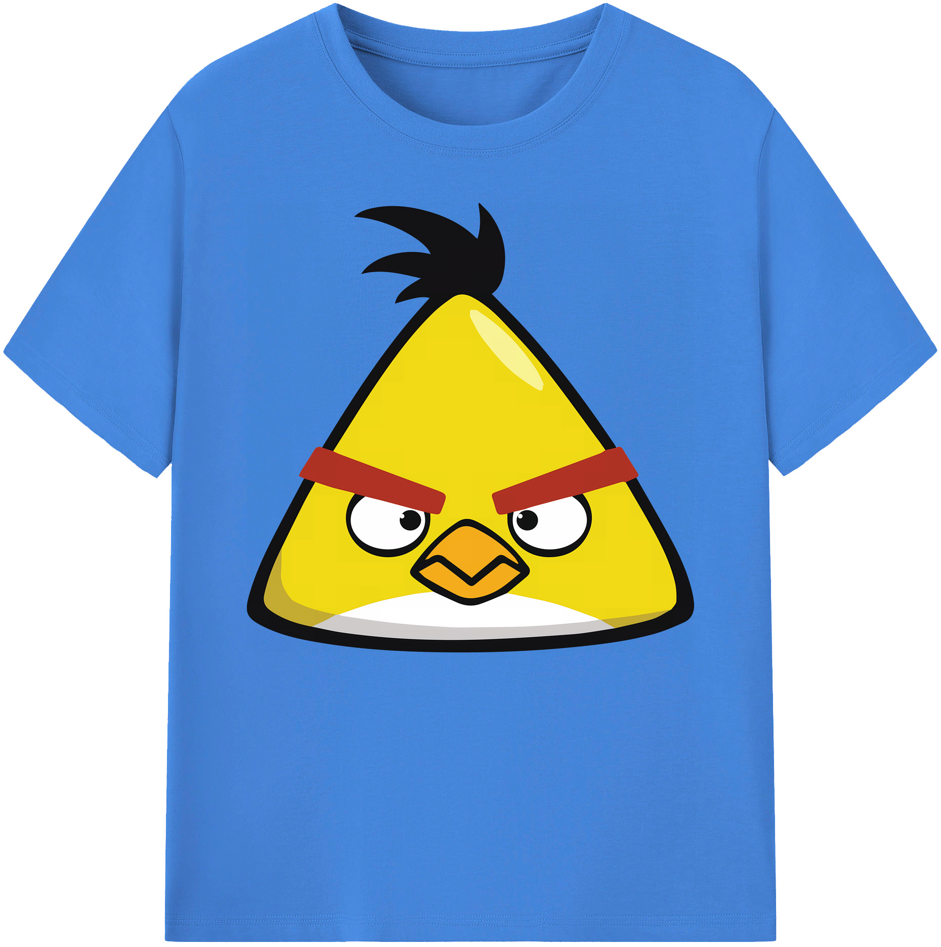 （画像用） Angry Birds アングリーバード 綿100％ メンズ半袖Tシャツ｜肌触りやわらか＆通気性